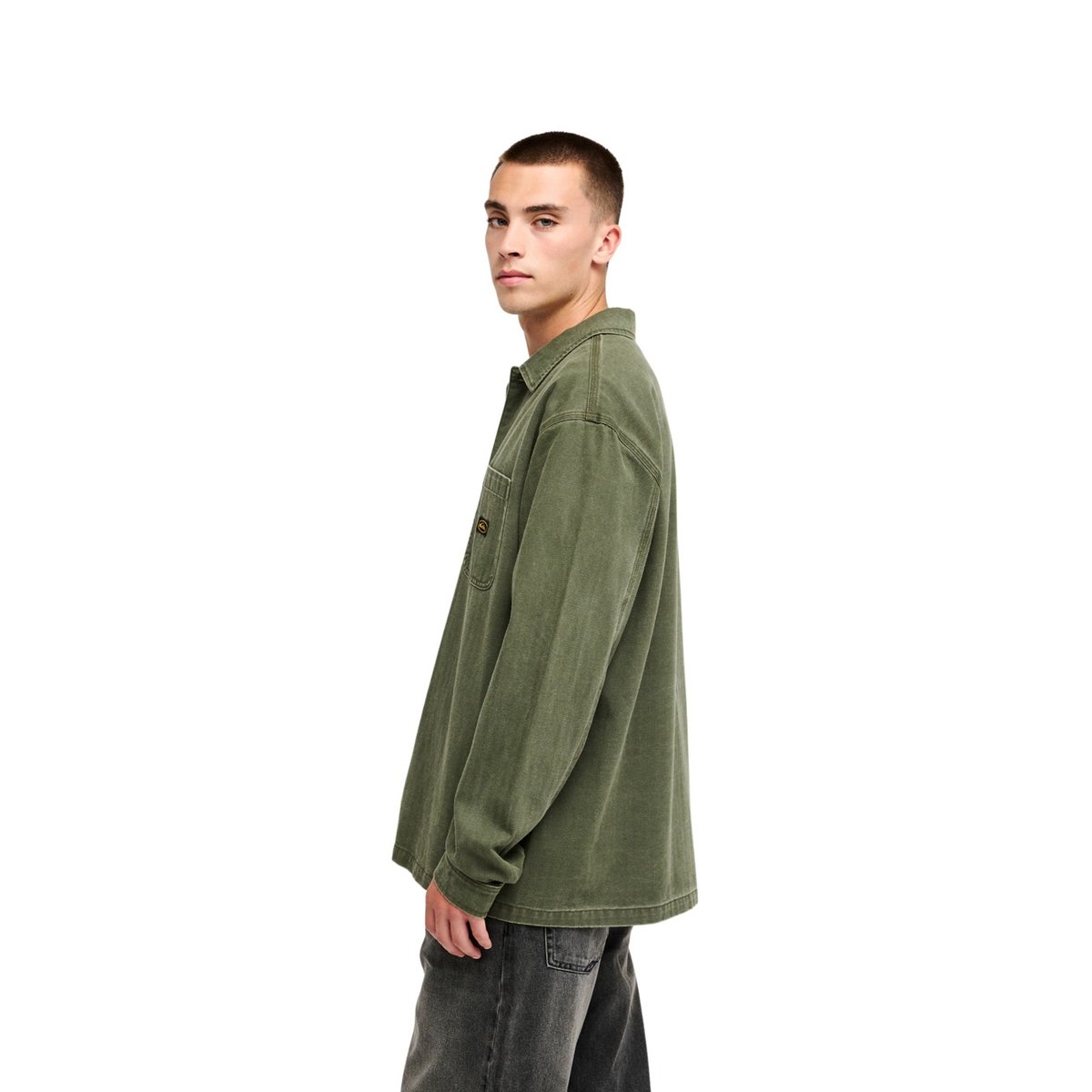 Surchemise manches longues CASTLEHILL vert grape leaf, QUIKSILVER