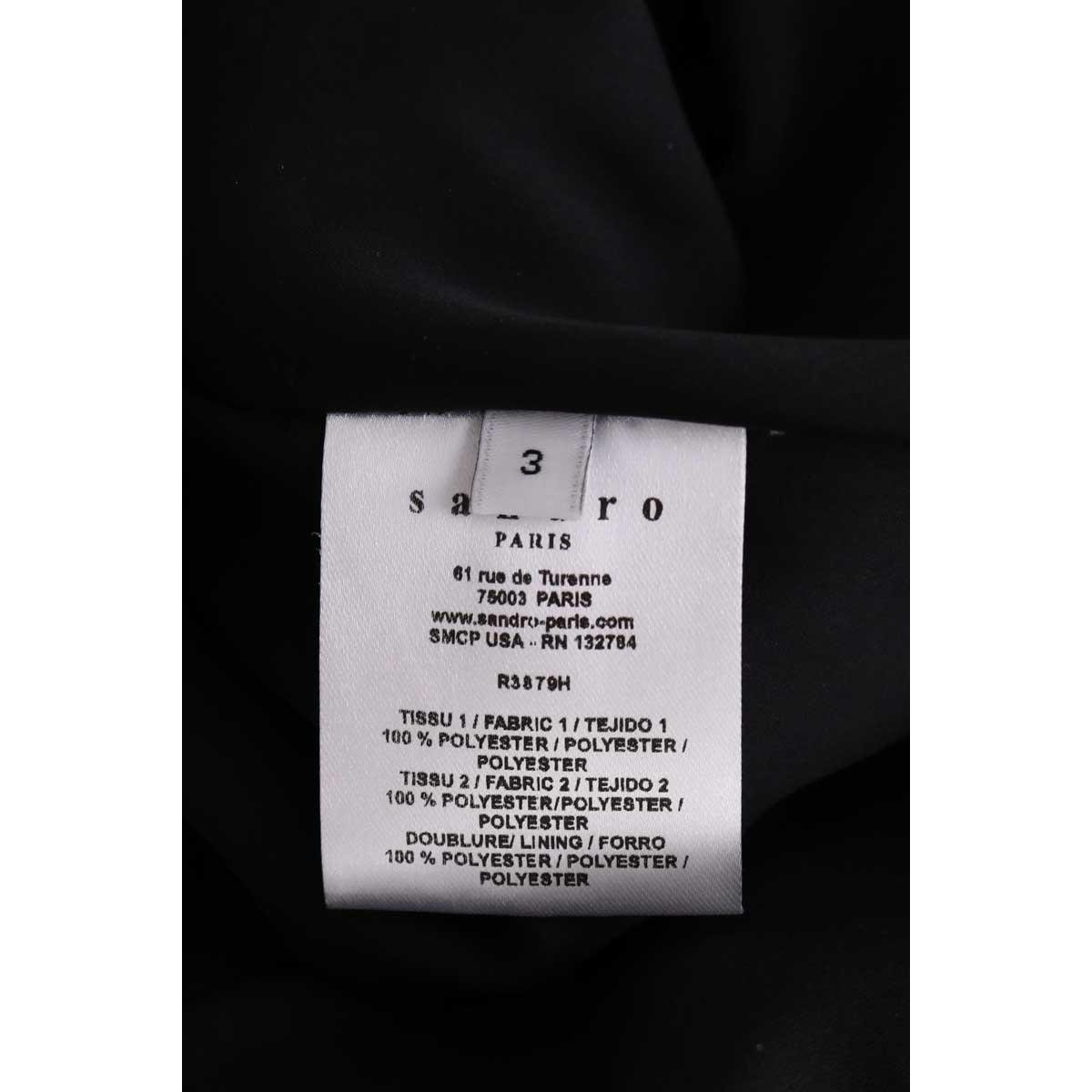 Robe - Très Bon État noir, SANDRO