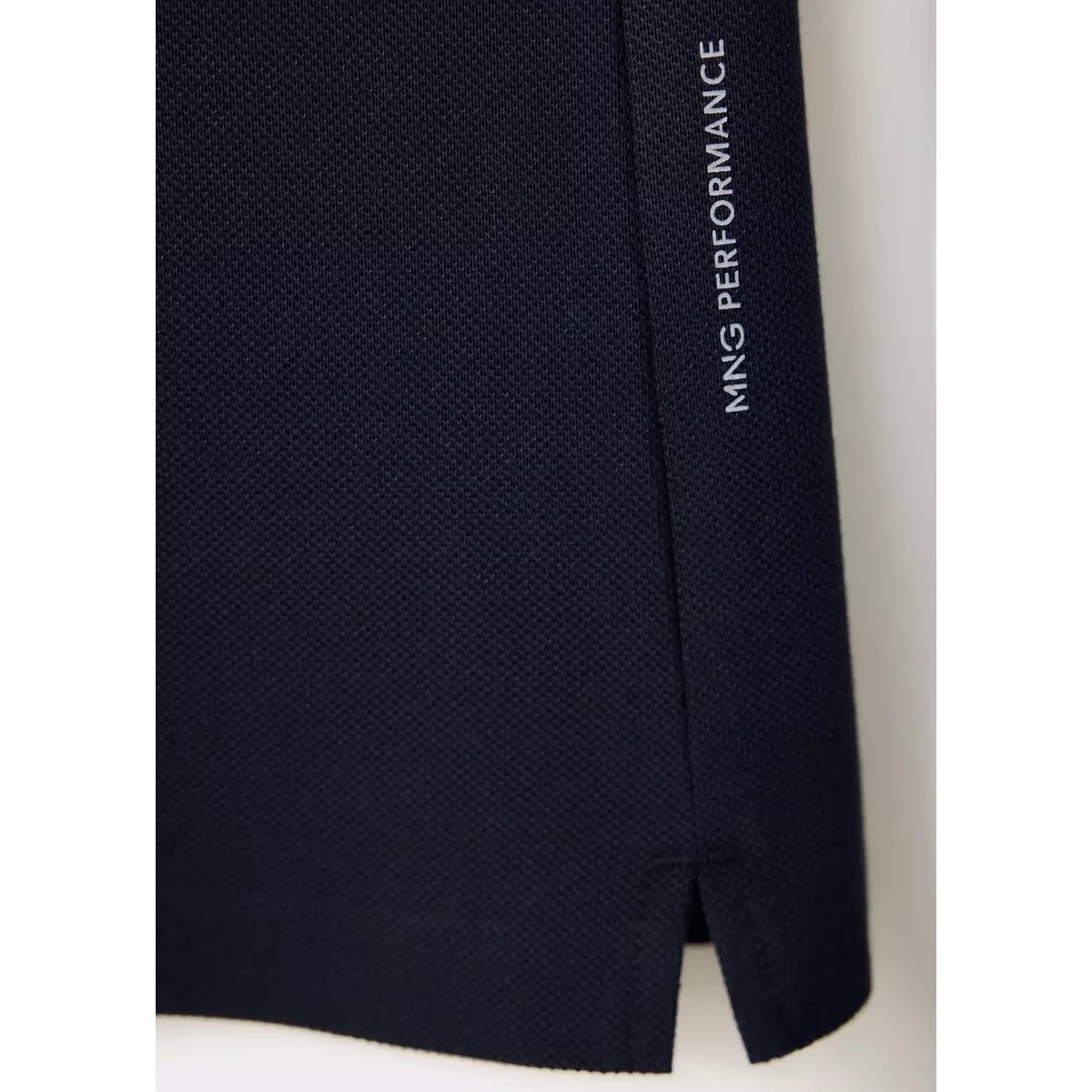 Polo slim-fit Thermolite® bleu marine, MANGO MAN