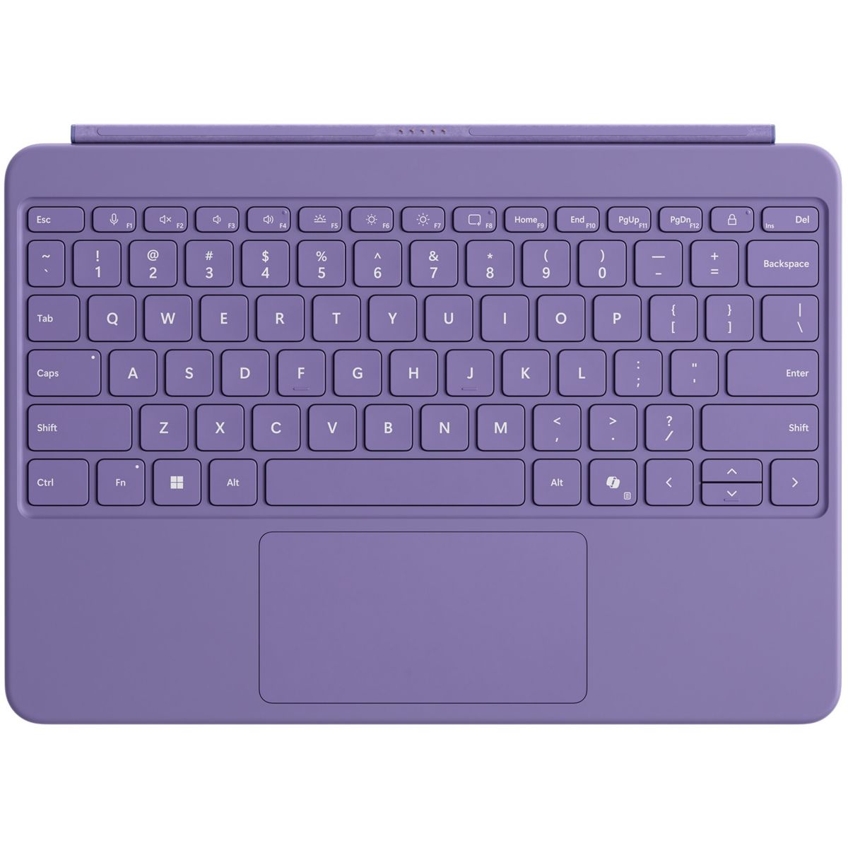 Clavier Surface Pro 12'' Violet couleur unique, MICROSOFT