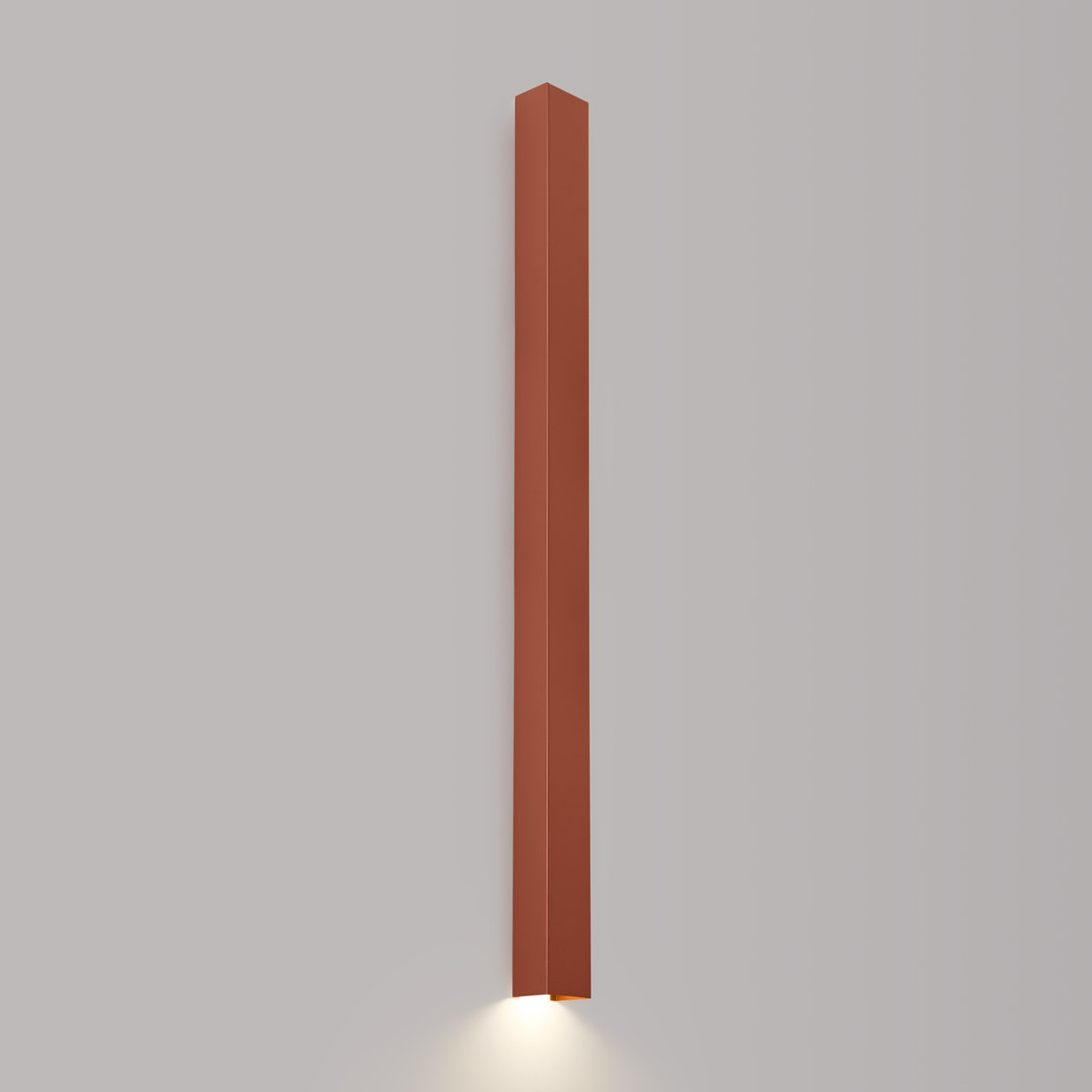 Applique murale Acier Ocre Rouge GU10 1 Freya ocre rouge, EDEN