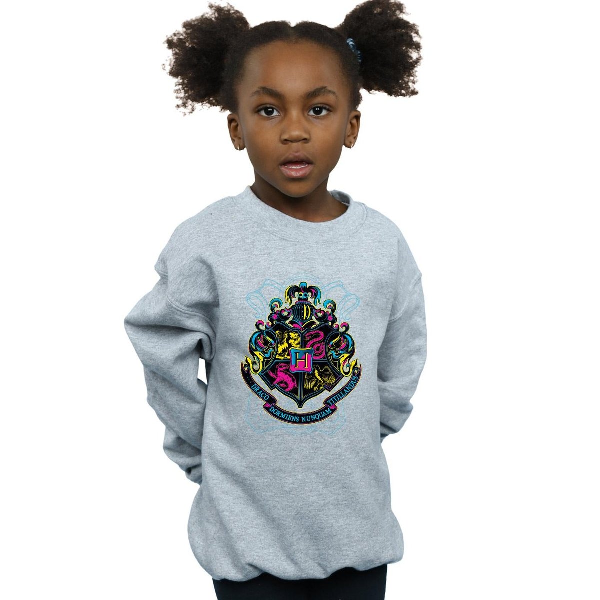 Sweat HOGWARTS gris chiné, HARRY POTTER