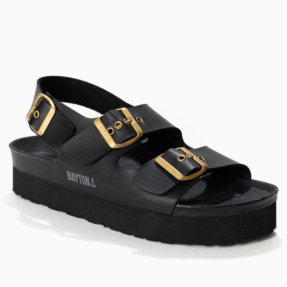 Sandales ACHILLE PLUS noir, BAYTON