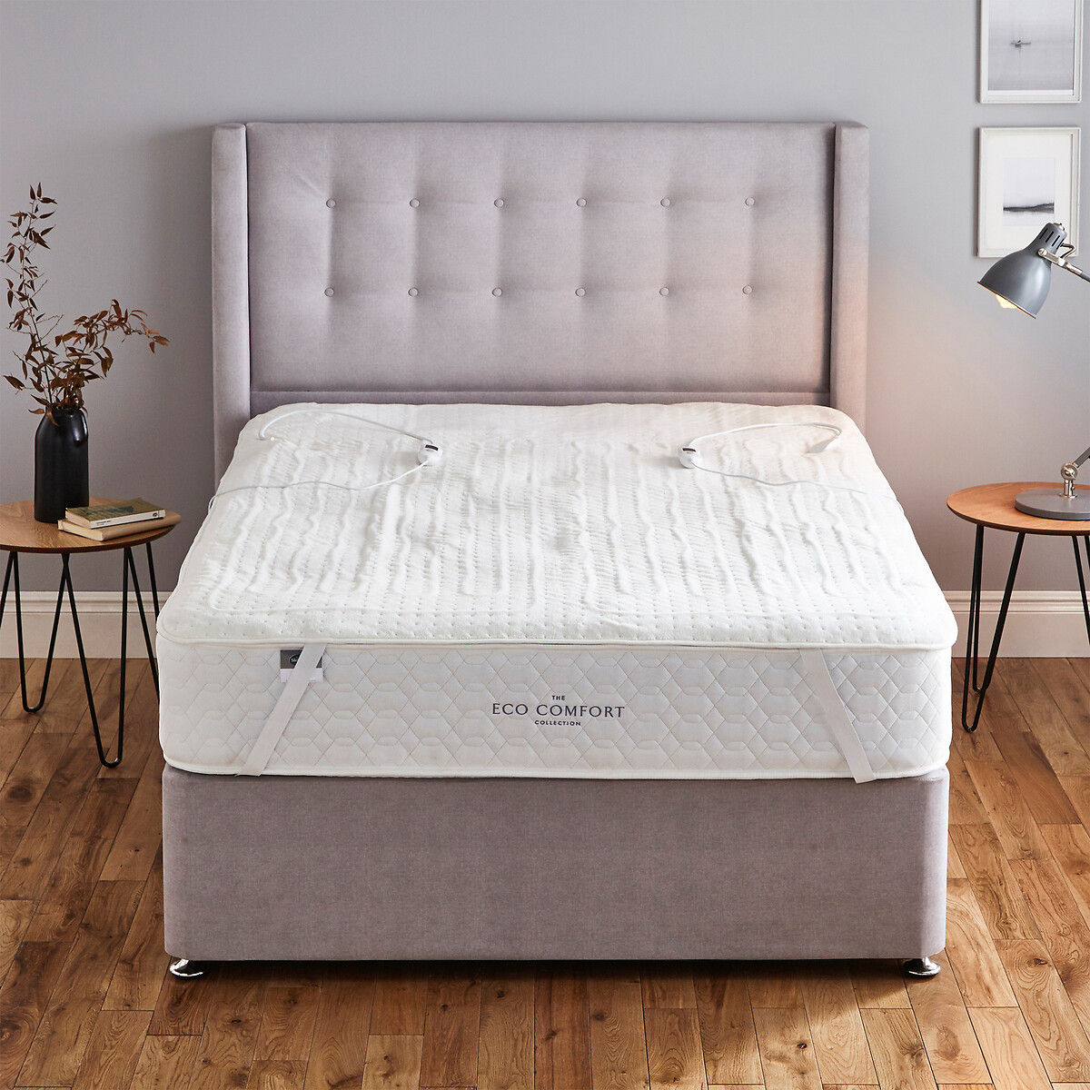 Double Easi-Heat Microfleece Electric Blanket white, SILENTNIGHT