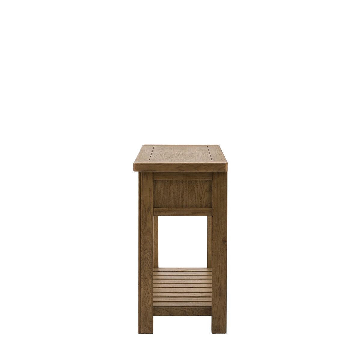 Toledo Oak 1 Drawer Console Table natural oak, SO'HOME