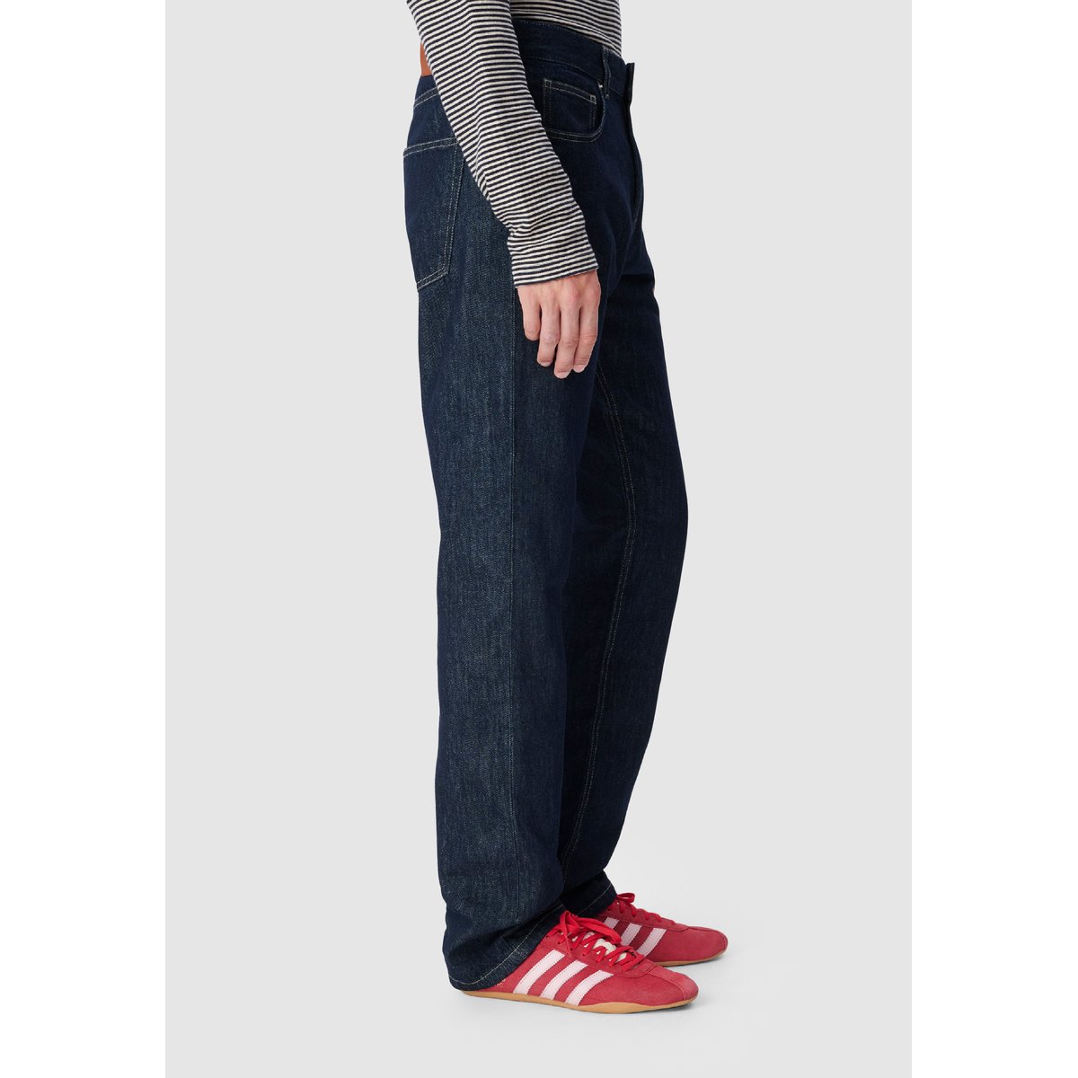 Jean jogpant taille élastiquée HAROLD bleu nuit, IKKS