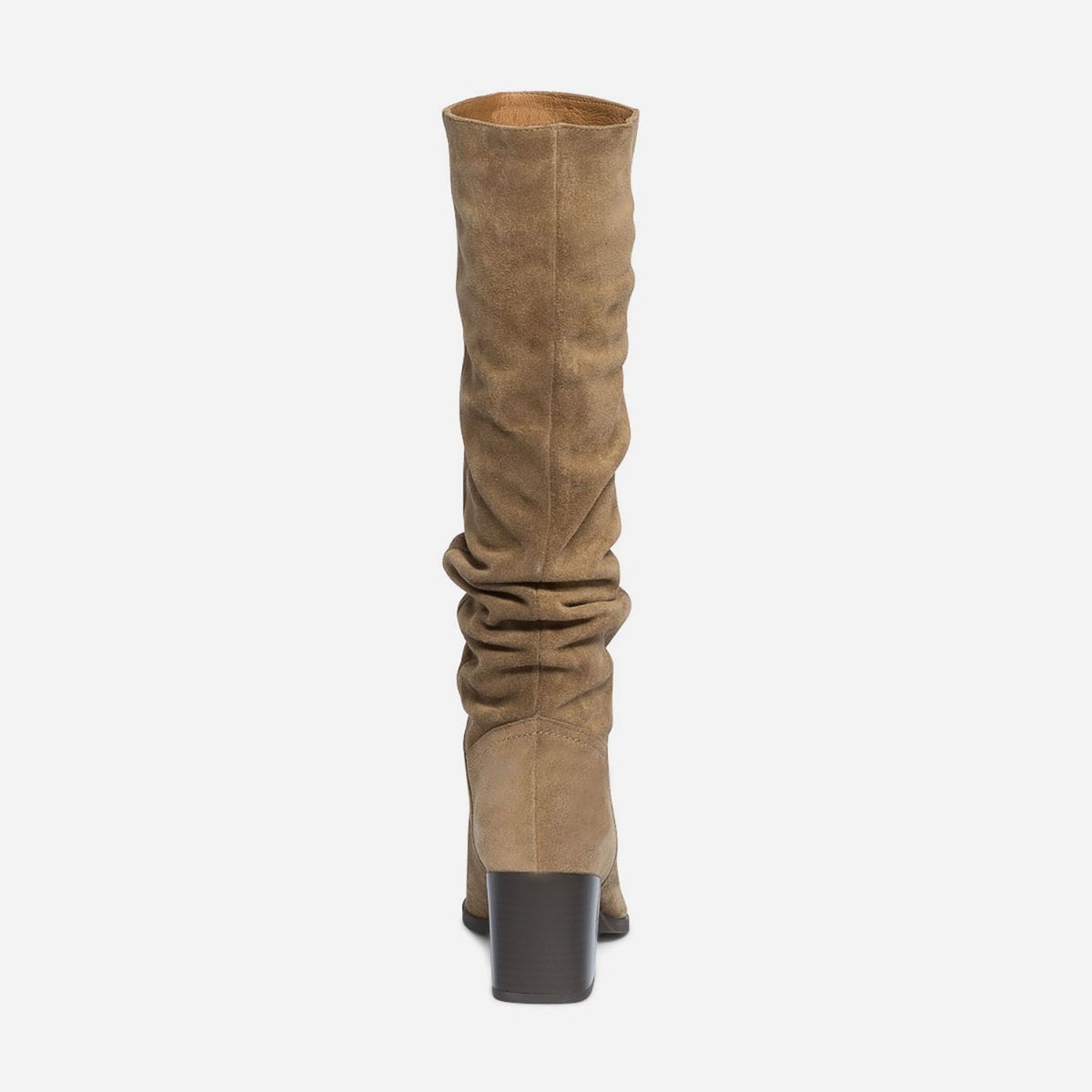 Botte À Talon en cuir RASABEN taupe, ERAM