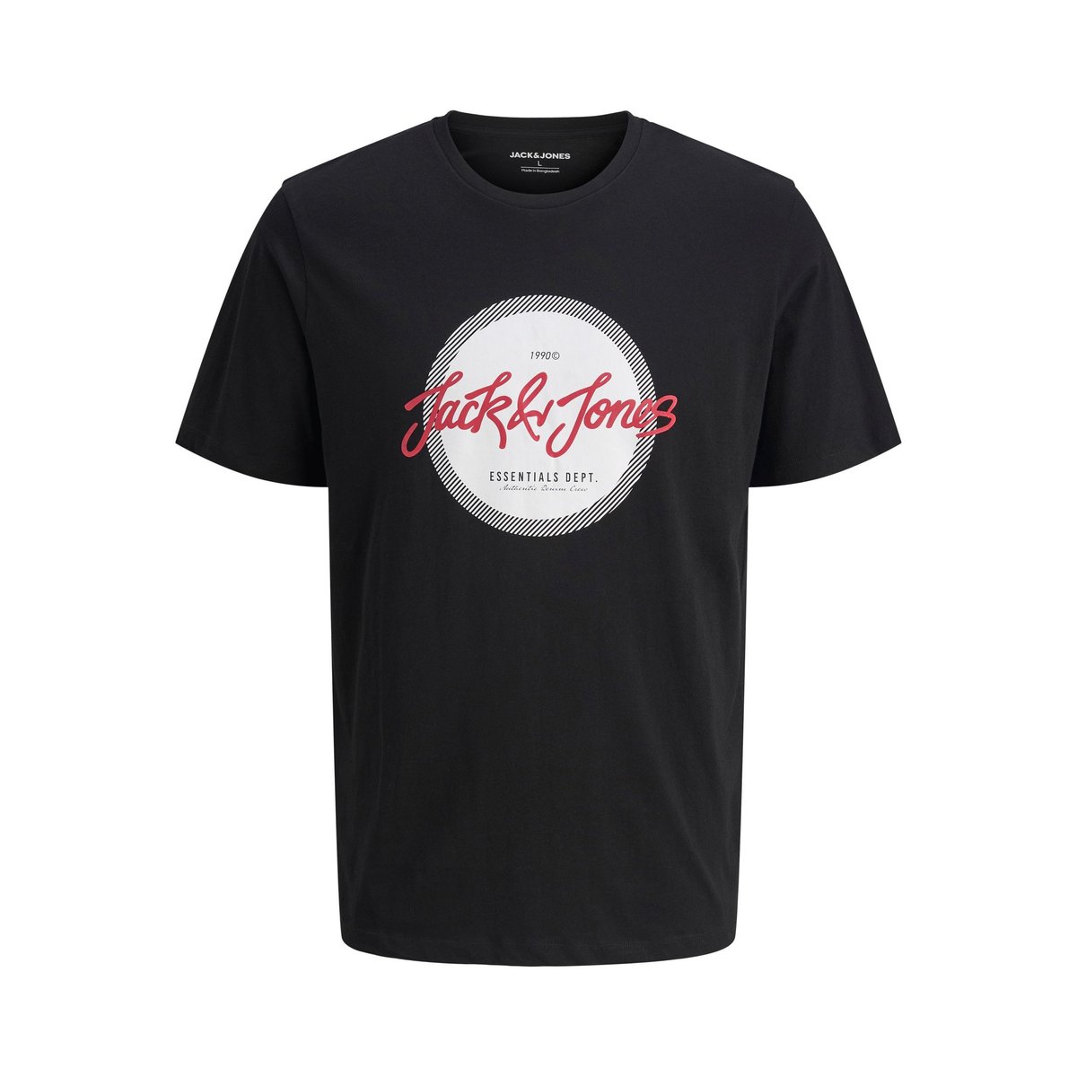 T-Shirt noire - black, JACK & JONES