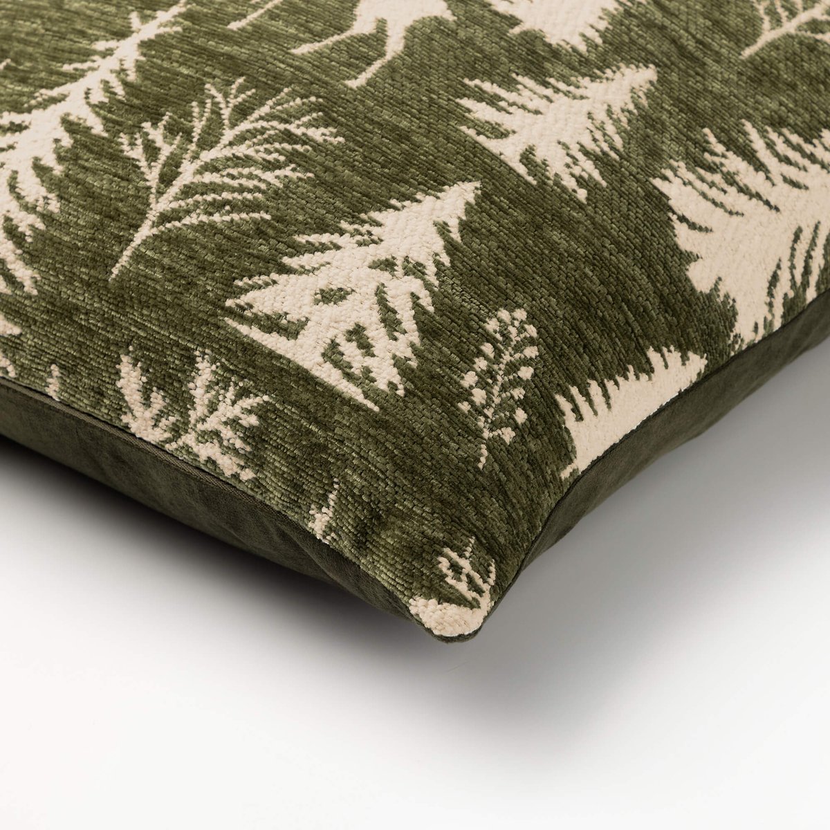 Housse de coussin Gloria vert, DUTCH DECOR