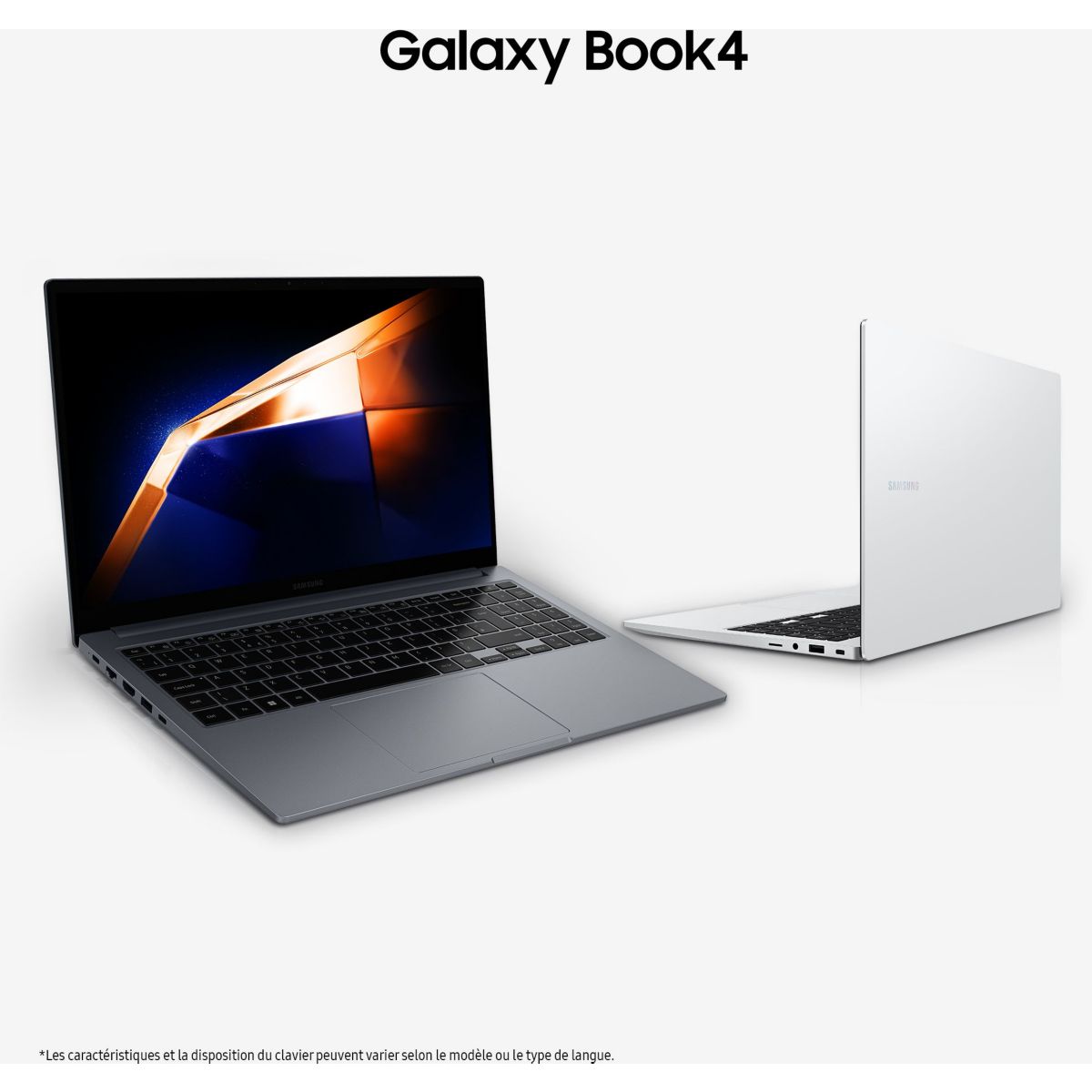 Ordinateur portable Galaxy Book4 15 i7 16Go 15,6" Intel Core i7 1355U 16 Go RAM LPDDR4x SSD 512 Go couleur unique, SAMSUNG