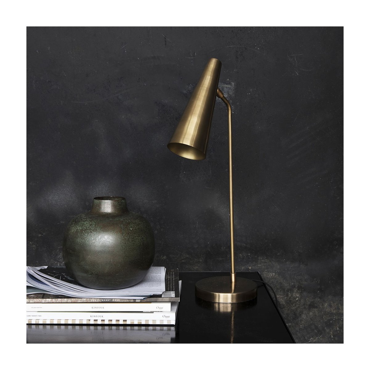 Lampe de Table Precise laiton doré, HOUSE DOCTOR