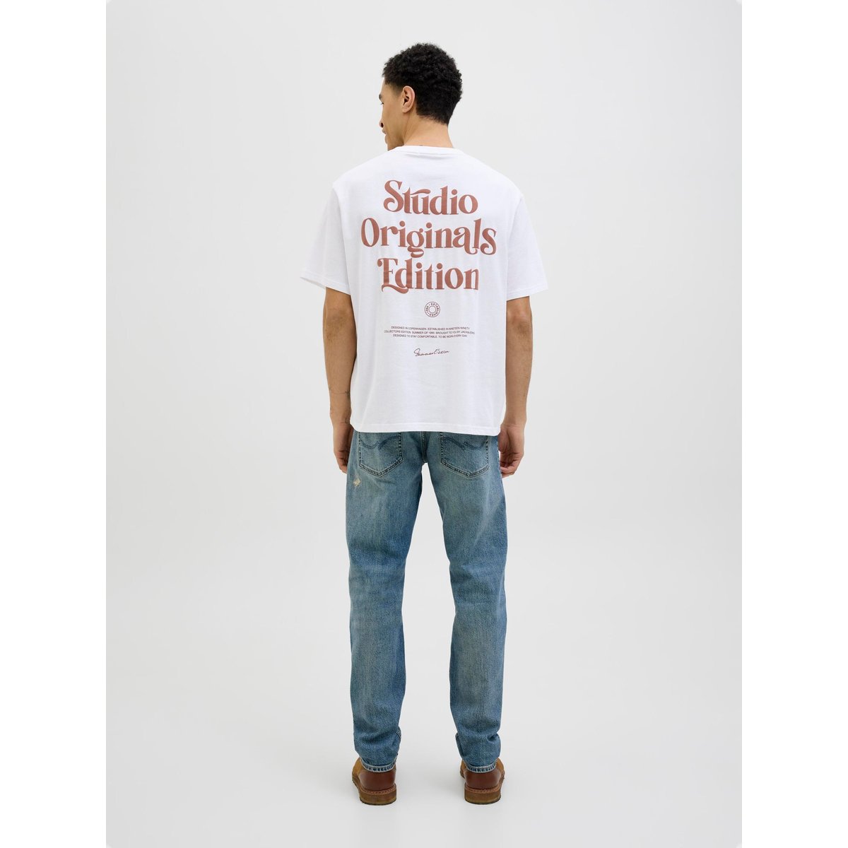 T-Shirt bright white, JACK & JONES