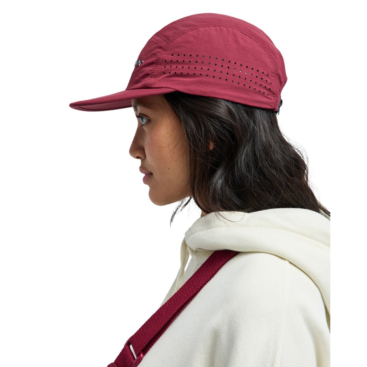 Casquette rétro SPRING CREEK rouge oxblood red, QUIKSILVER