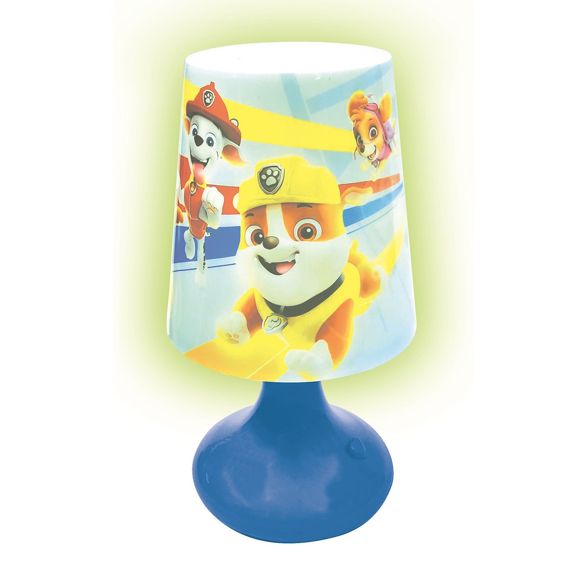 Mini lampe de chevet veilleuse sans fil Pat’ Patrouille multicolore, LEXIBOOK