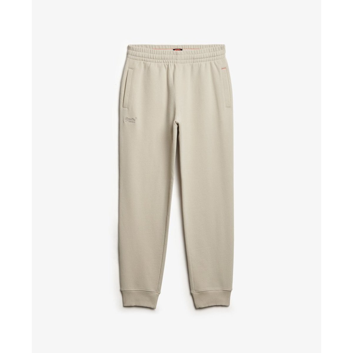Jogging Essential Logo Semi-Brossé beige taupe clair, SUPERDRY