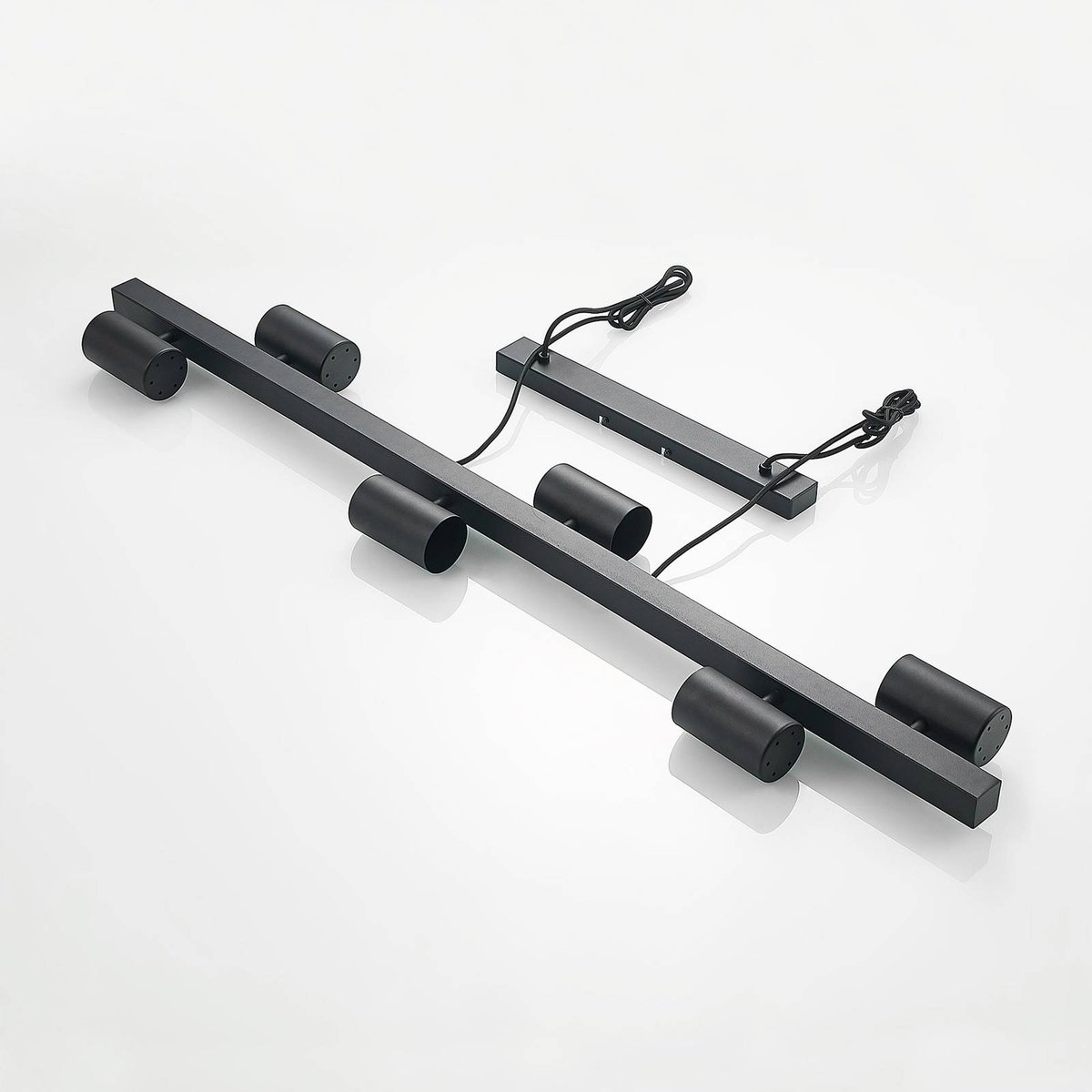 Suspension en métal moderne, Savoli noir, LINDBY