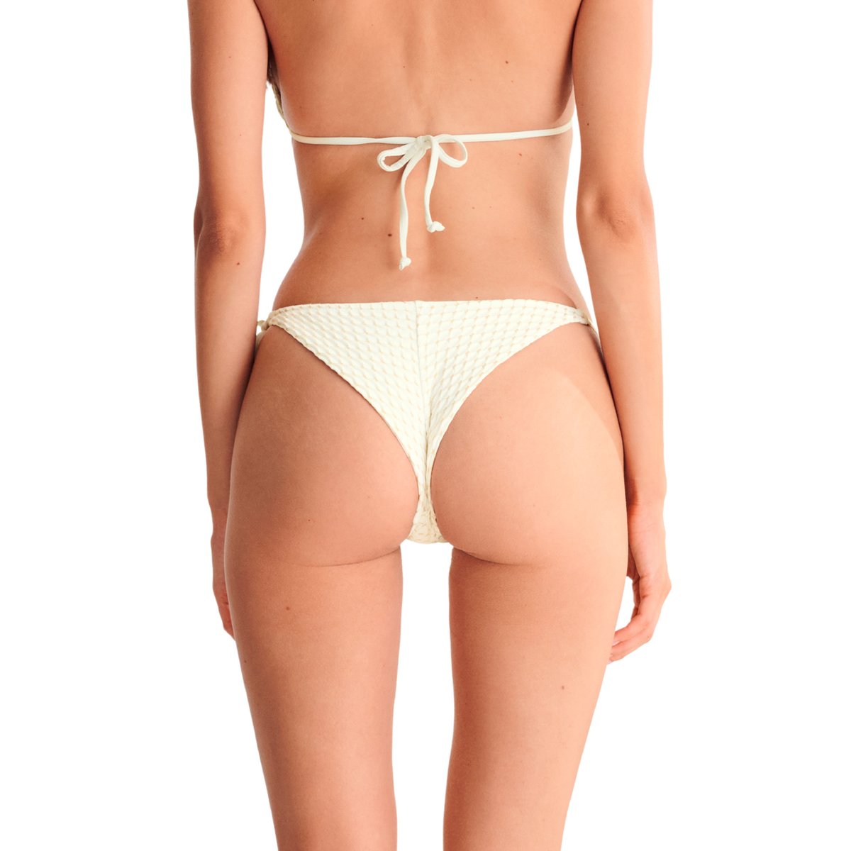 Bas maillot brésilien de bain taille basse EGYPT ivoire, LISCA