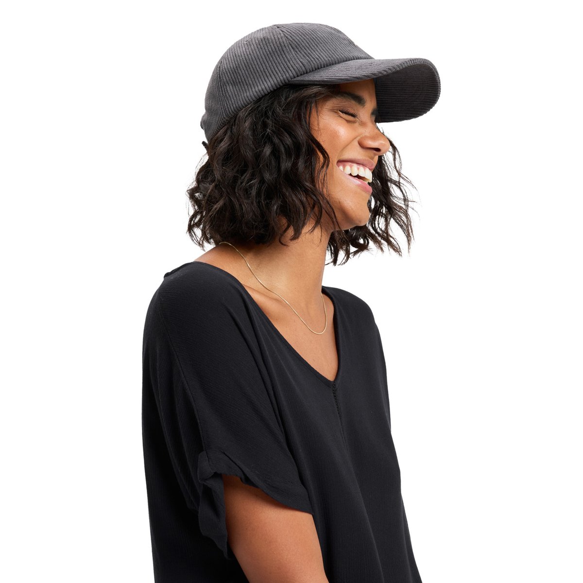 Casquette strapback FEELING VIBES. gris excalibur, ROXY