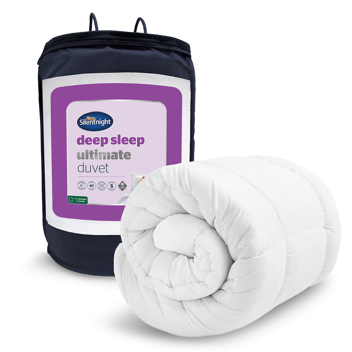Ultimate Deep Sleep Duvet - 10.5 Tog white, SILENTNIGHT