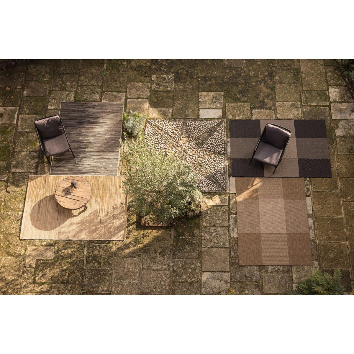 Tapis Carry outdoor naturel, VIVARAISE