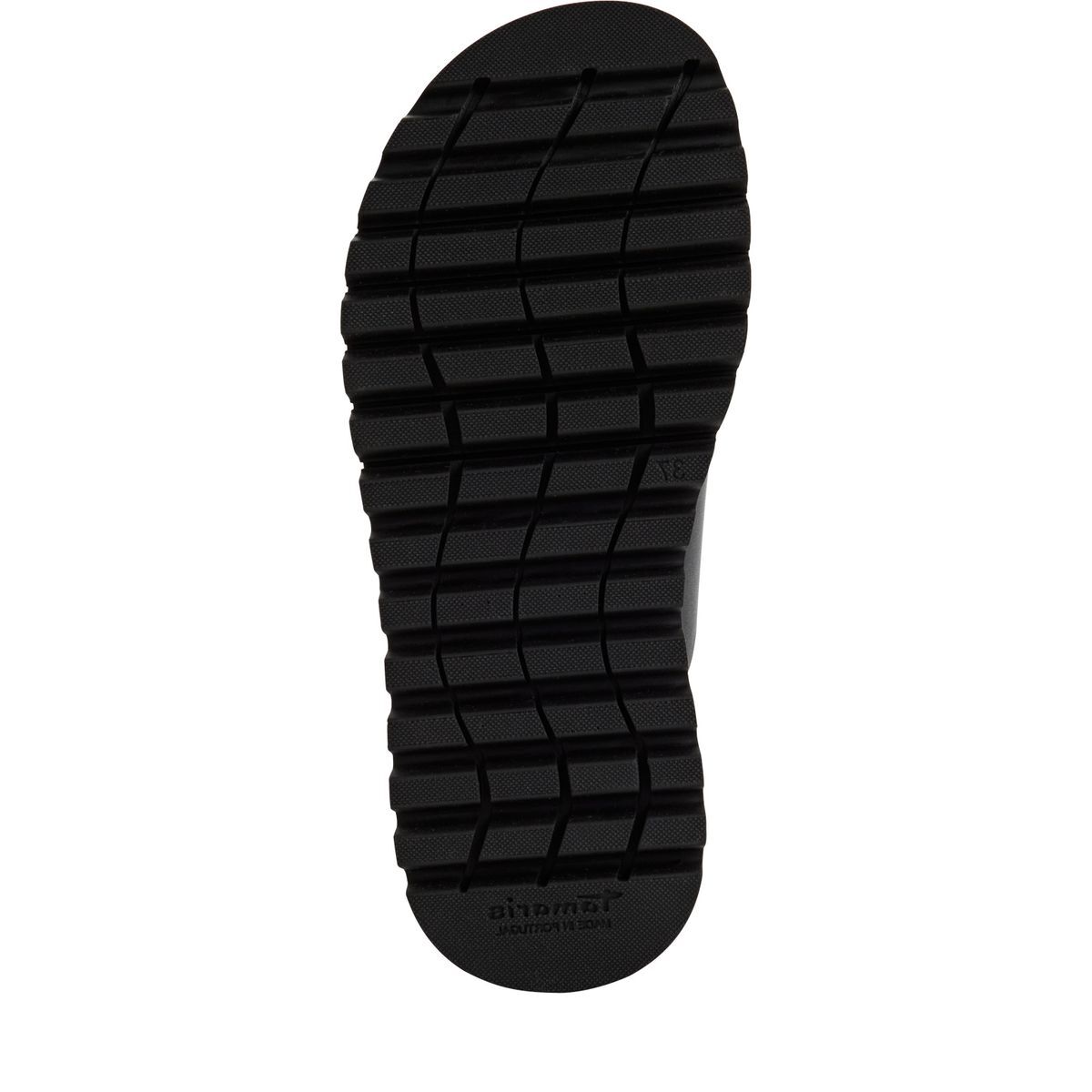 Mule noir cuir, TAMARIS