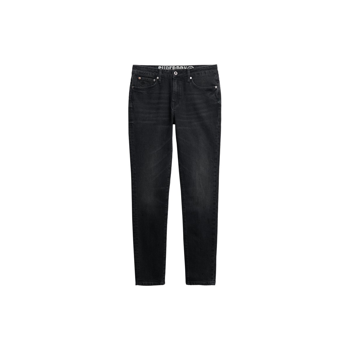 Jean Skinny Vintage noir usé, SUPERDRY