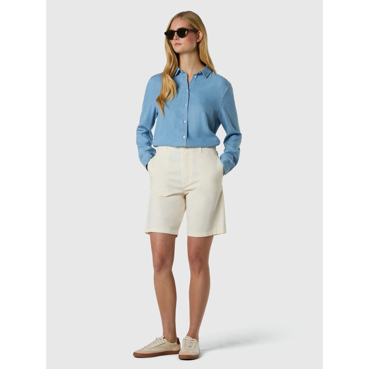Short chino taille haute guimauve, NORTH SAILS
