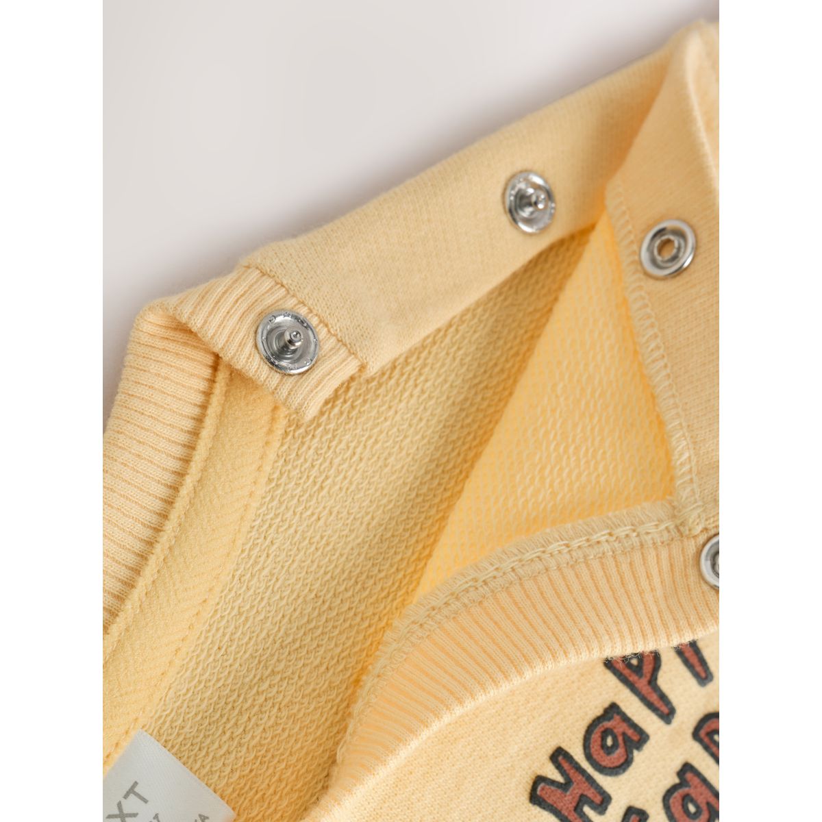 Sweat et pantalon en velours côtelé bébé, 2 p ferme jaune, NEXT