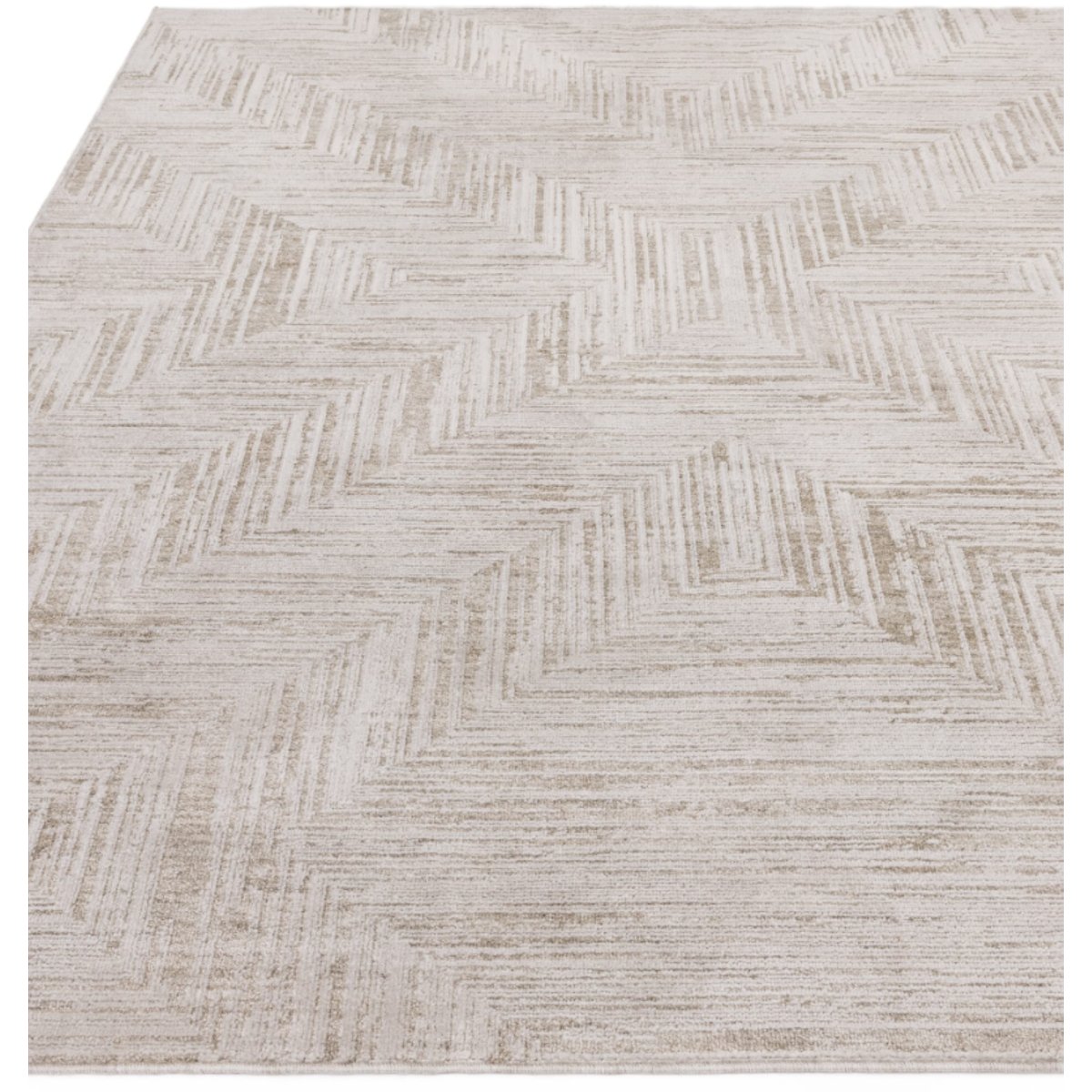 Tapis tissé plat moderne MANDO beige, NOVATREND