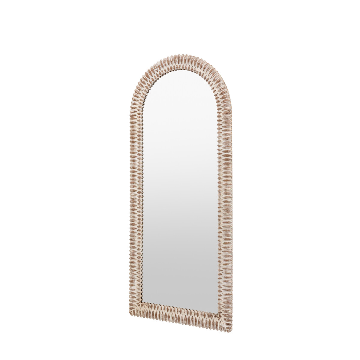 170cm Pinico Arch Leaner Mirror in White cream, ÉDITÉ