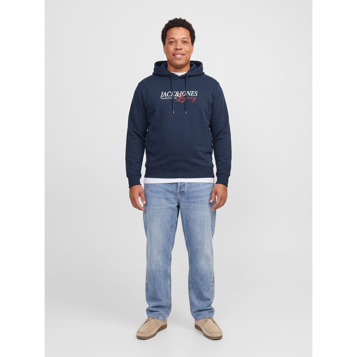 Sweat À Capuche navy blazer 1, JACK & JONES