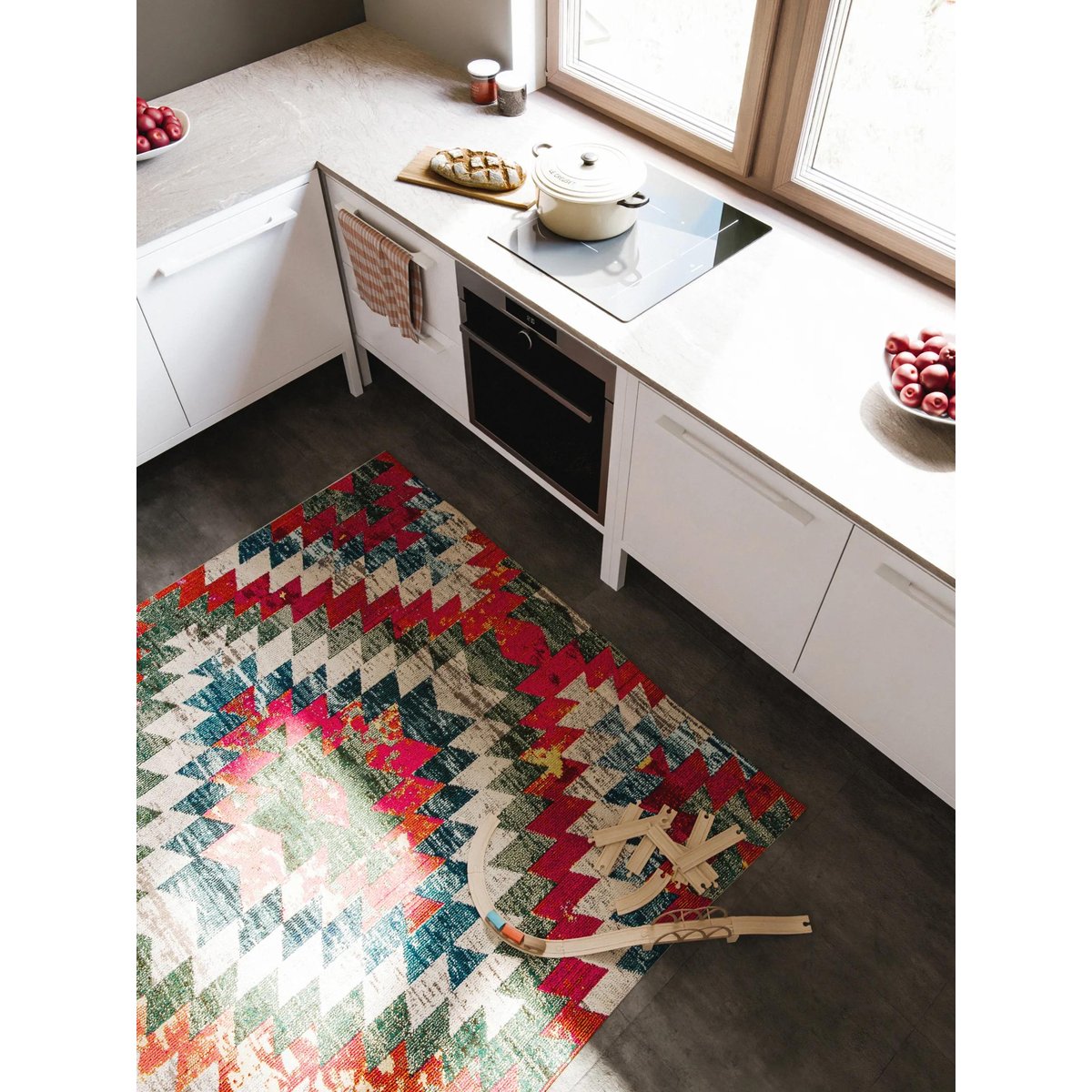 Tapis CASA multicouleur, BENUTA
