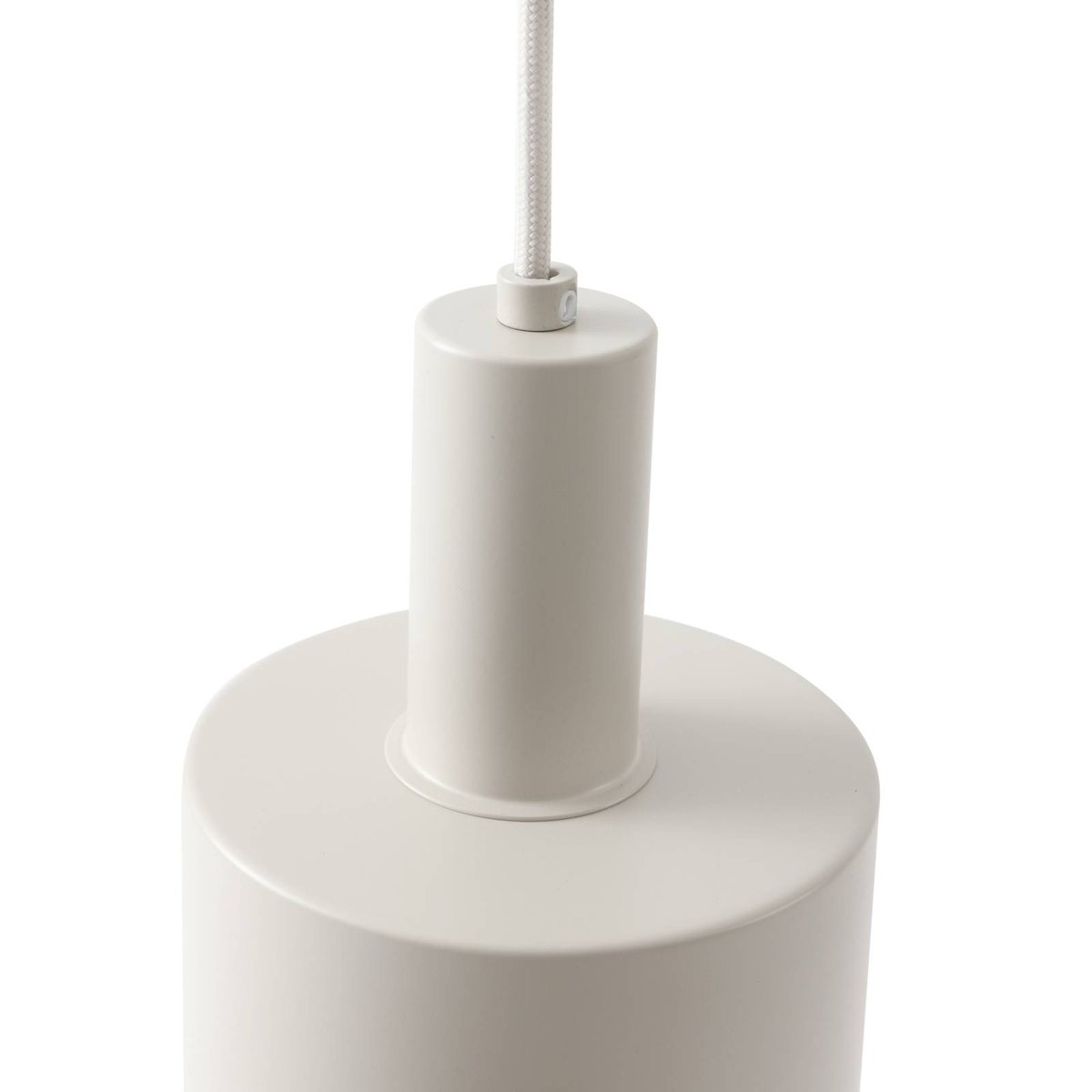 Suspension en métal moderne, Ovelia beige, LINDBY