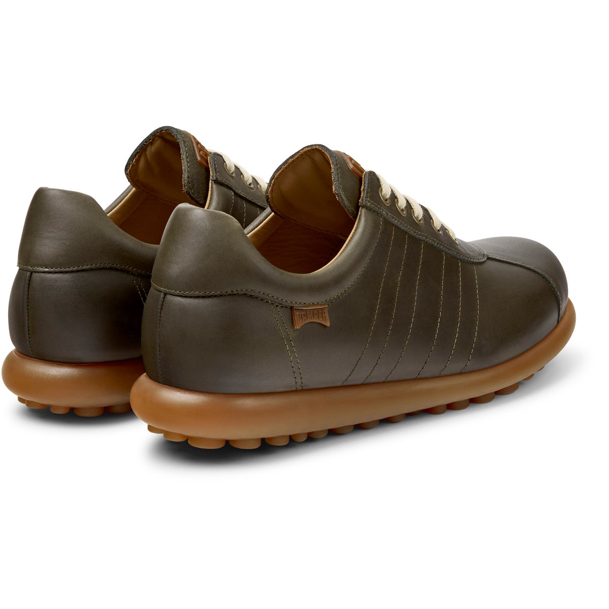 Baskets Pelotas Ariel Nubuck Leather vert fonc58, CAMPER