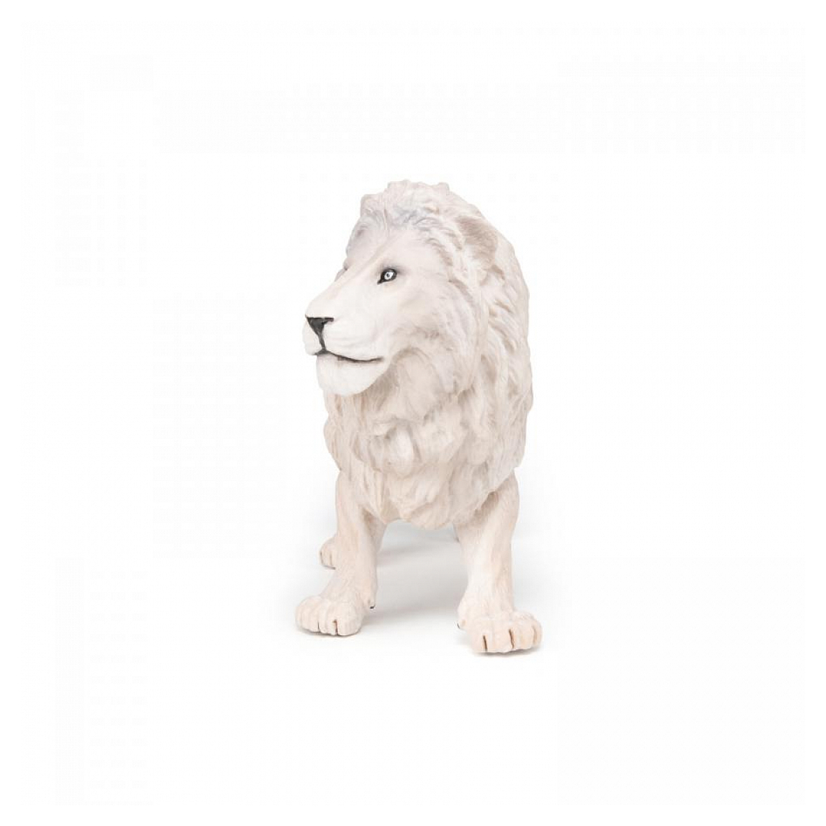 Figurine Grand Lion Blanc blanc, PAPO