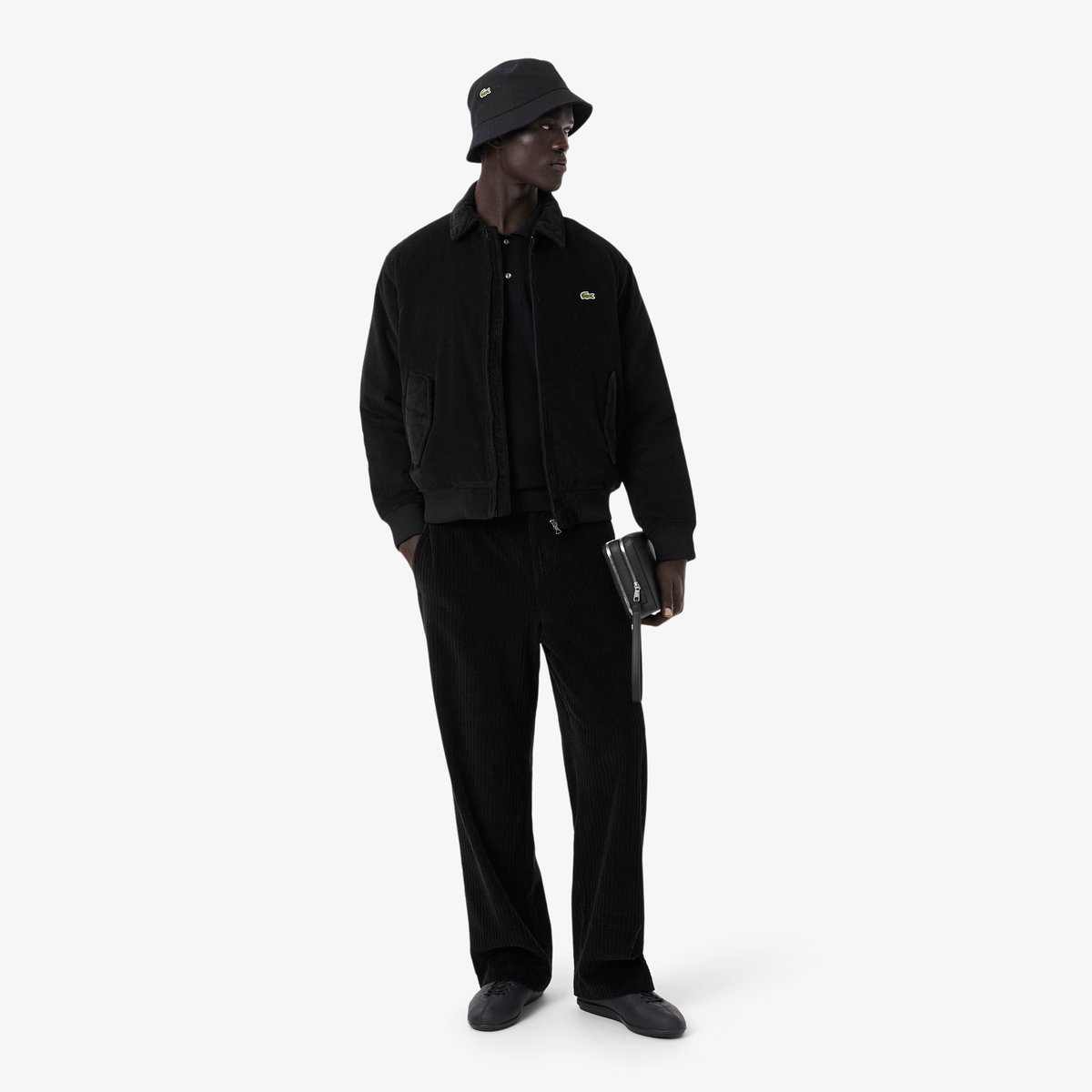 Polo Maille manches longues classic fit noir-031, LACOSTE