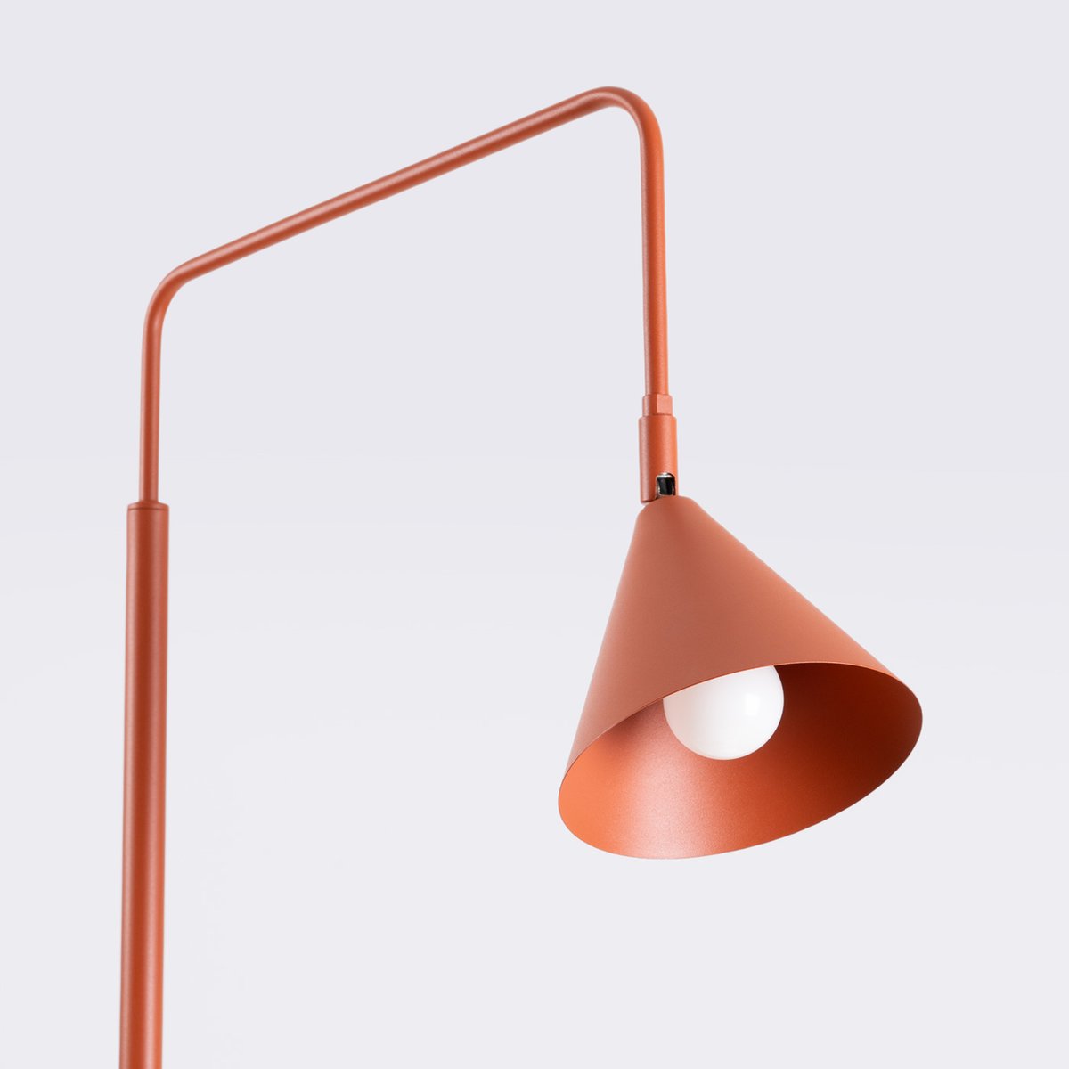 Lampadaire Ocre Rouge E14 1 NOX ocre rouge, EDEN