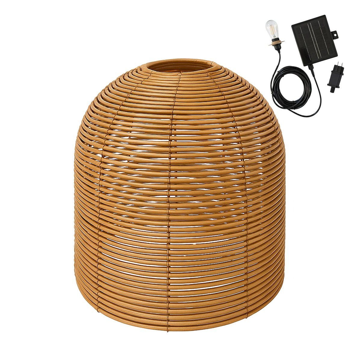 Suspension solaire HANG BOHEME SOLAR beige, LUMISKY