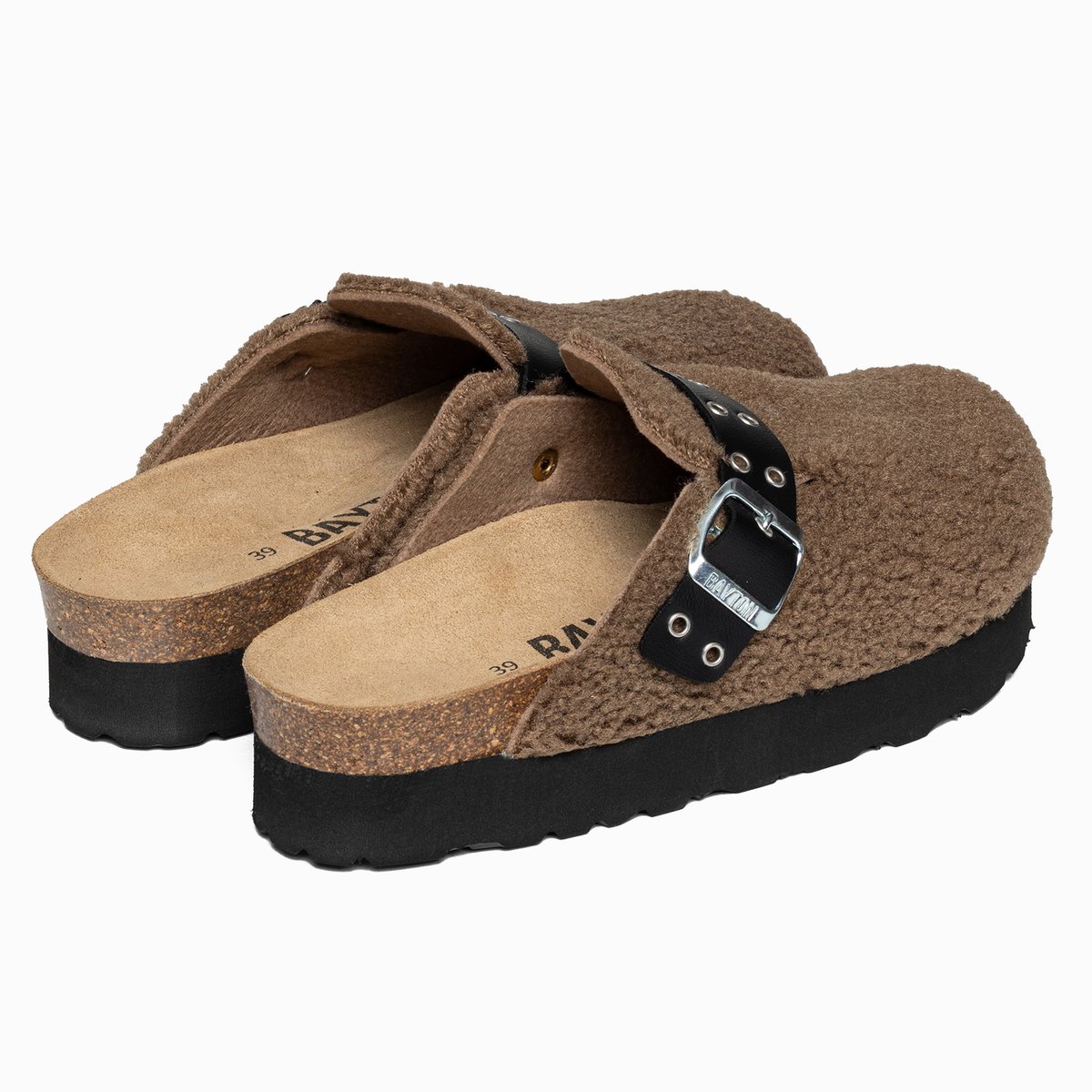 Sabots MEKONG pour femme marron, BAYTON