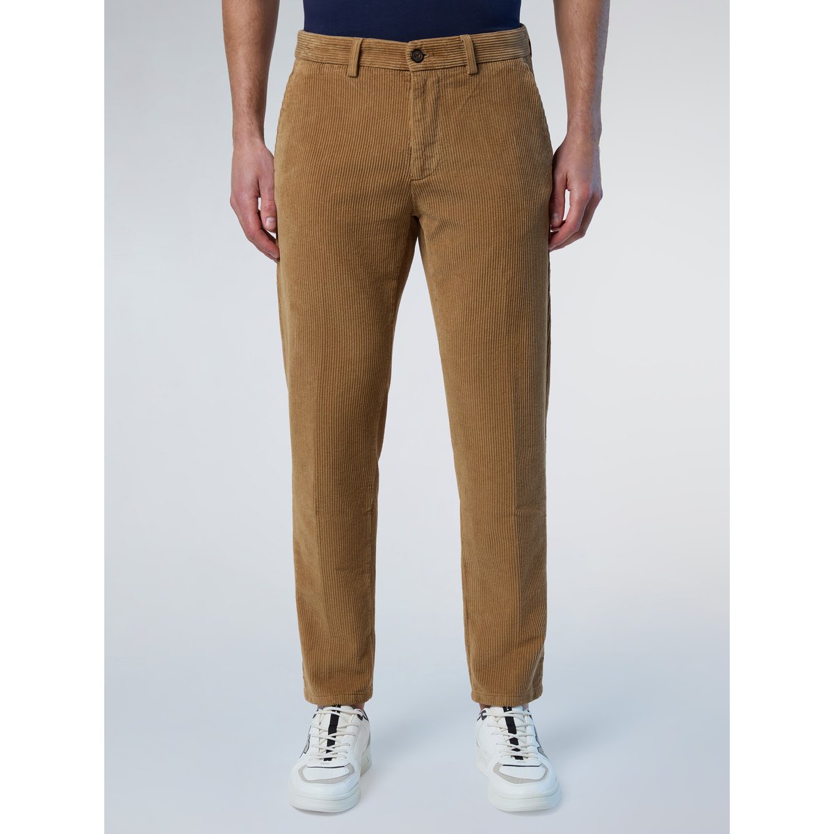 Chino Defender en velours côtelé pont marron, NORTH SAILS