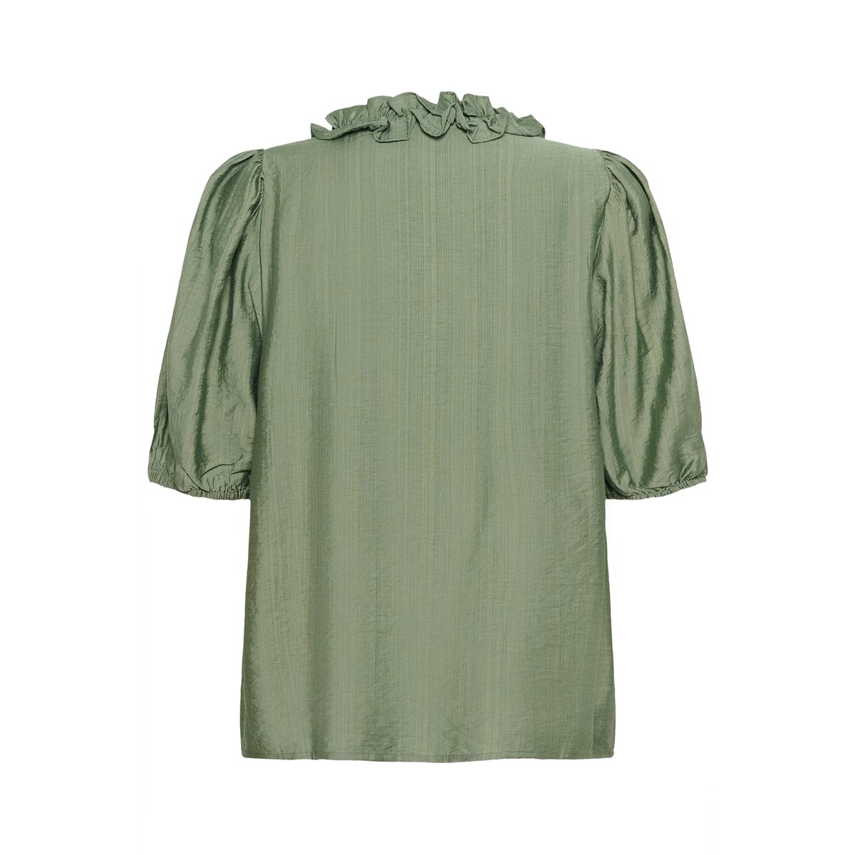 Short sleeved blouse vert oil green, KAFFE