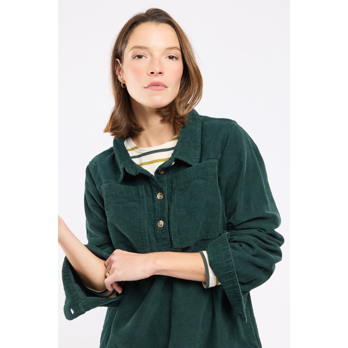 Robe en velours - coton otranto, ARMOR-LUX