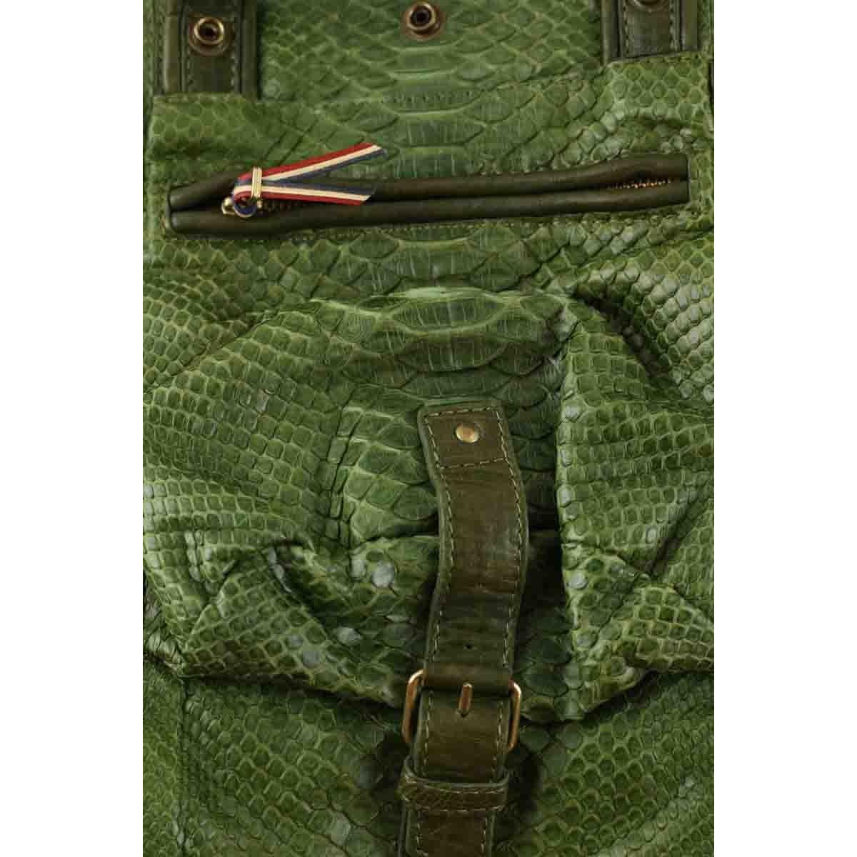 Sac porté épaule - Très Bon État vert, JEROME DREYFUSS