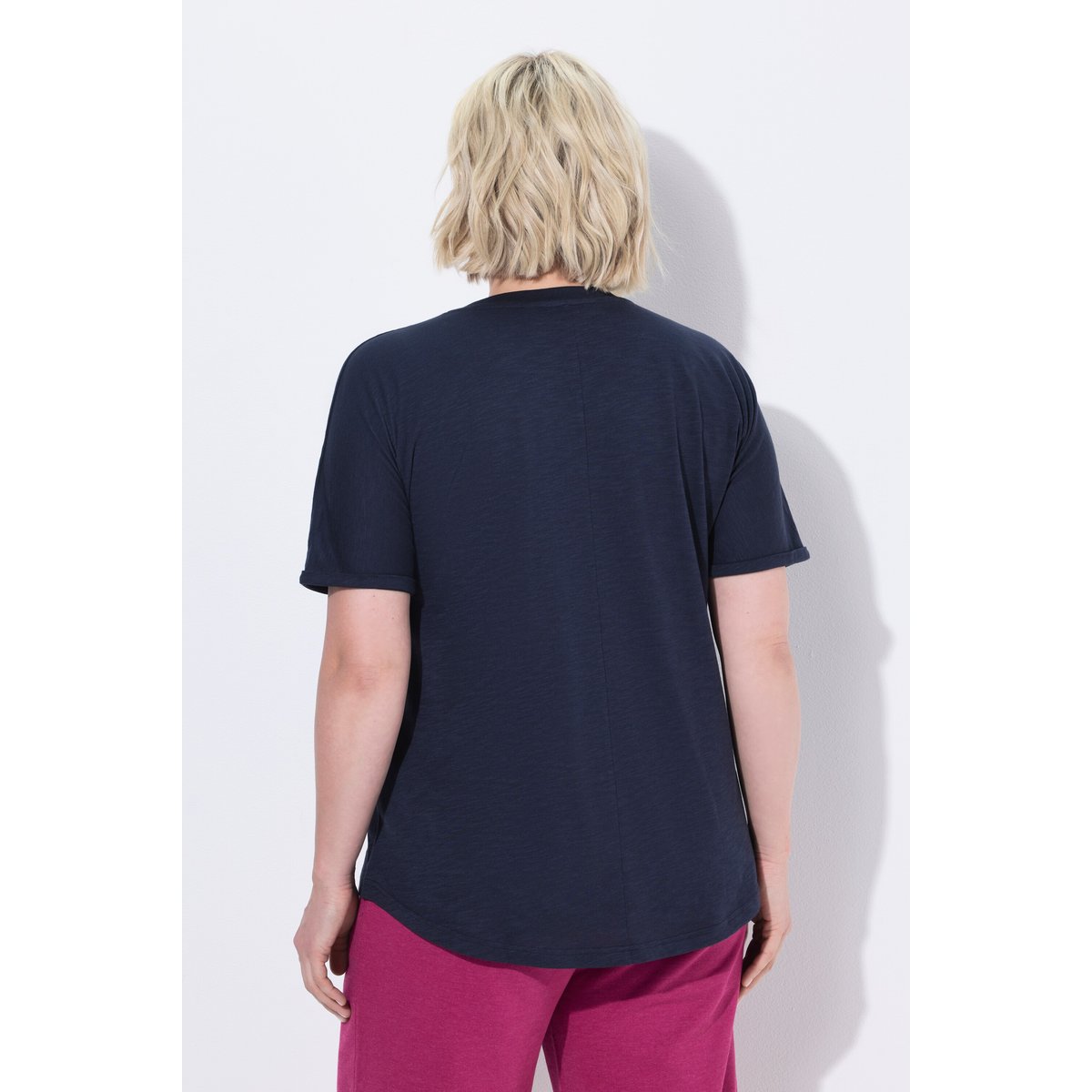 T-shirt oversize avec imprimé marine, ULLA POPKEN