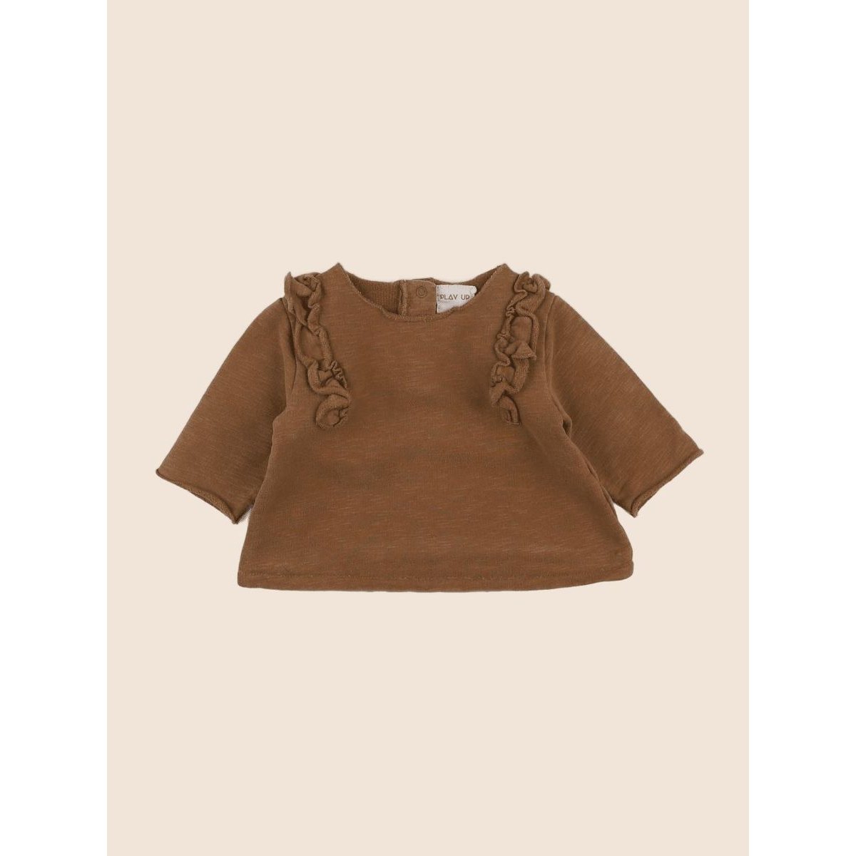 Sweat - Etat satisfaisant marron, PLAY UP