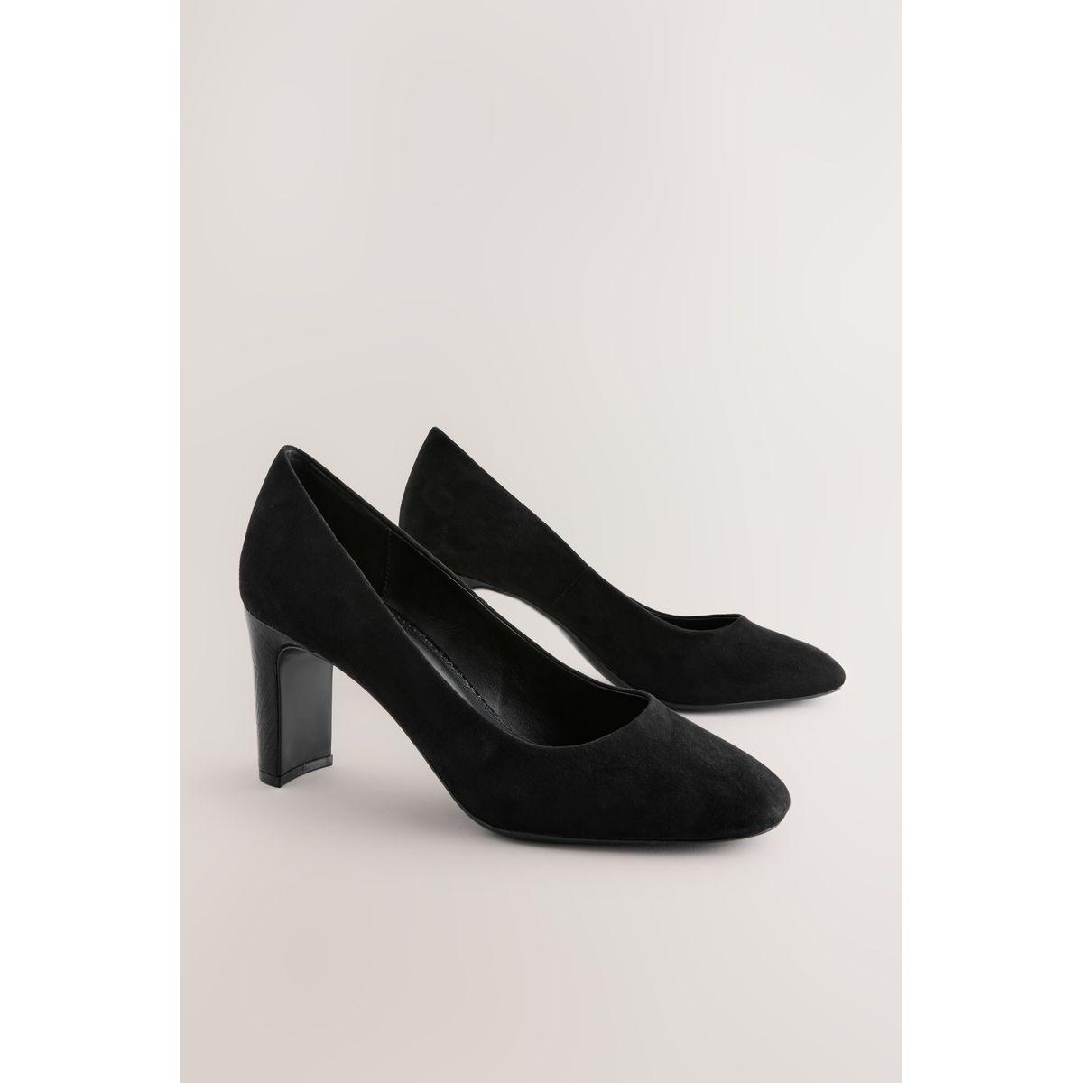 Escarpins bout rond noir, NEXT