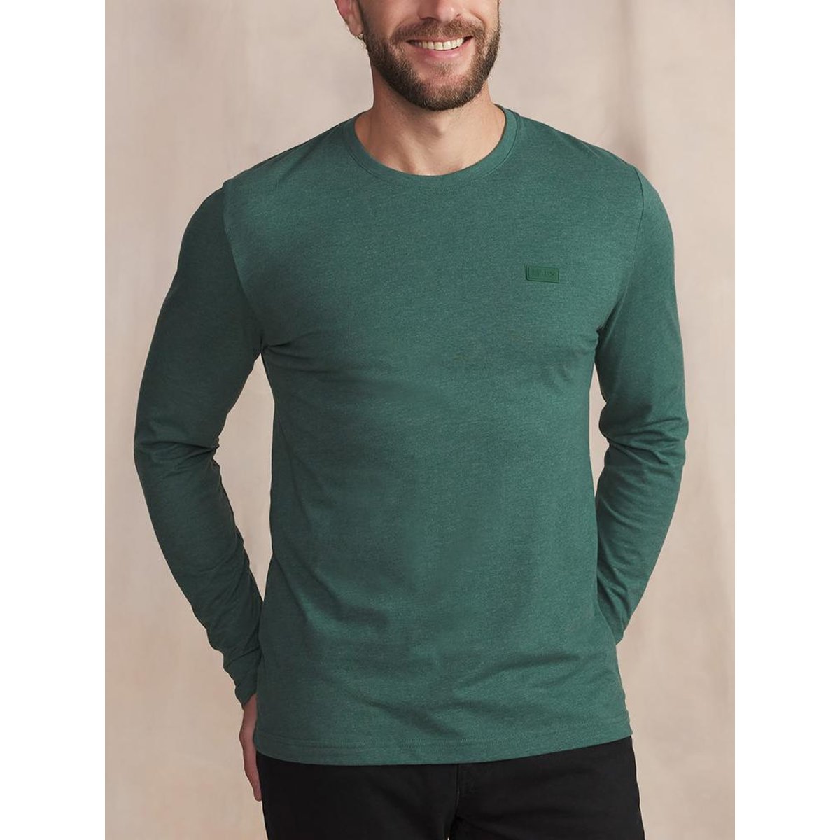 T-shirt manches longues PIERELON trefle, TBS