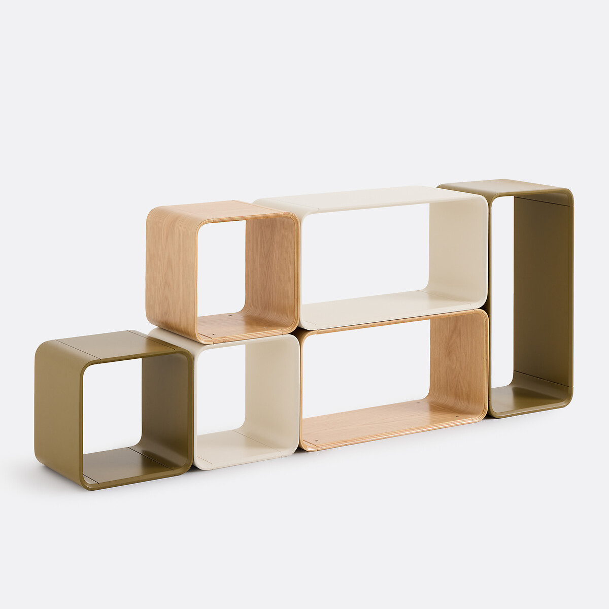 Redag Square Oak Veneer Shelf oak, LA REDOUTE INTERIEURS