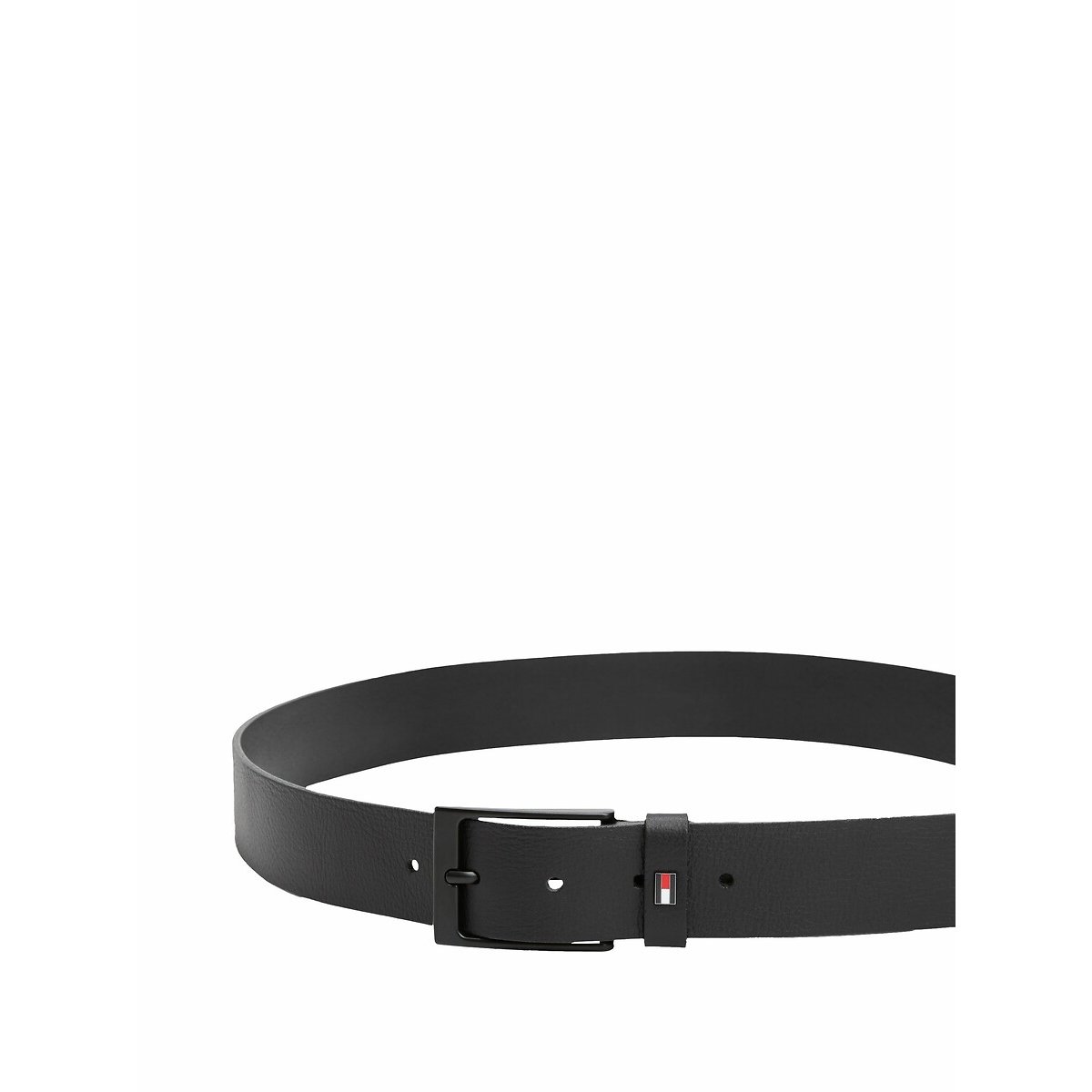 Ceinture en cuir Layton 3,5cm noir, TOMMY HILFIGER