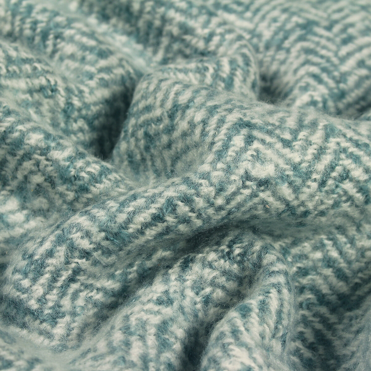 Weaver Tassel Throw teal, FURN.